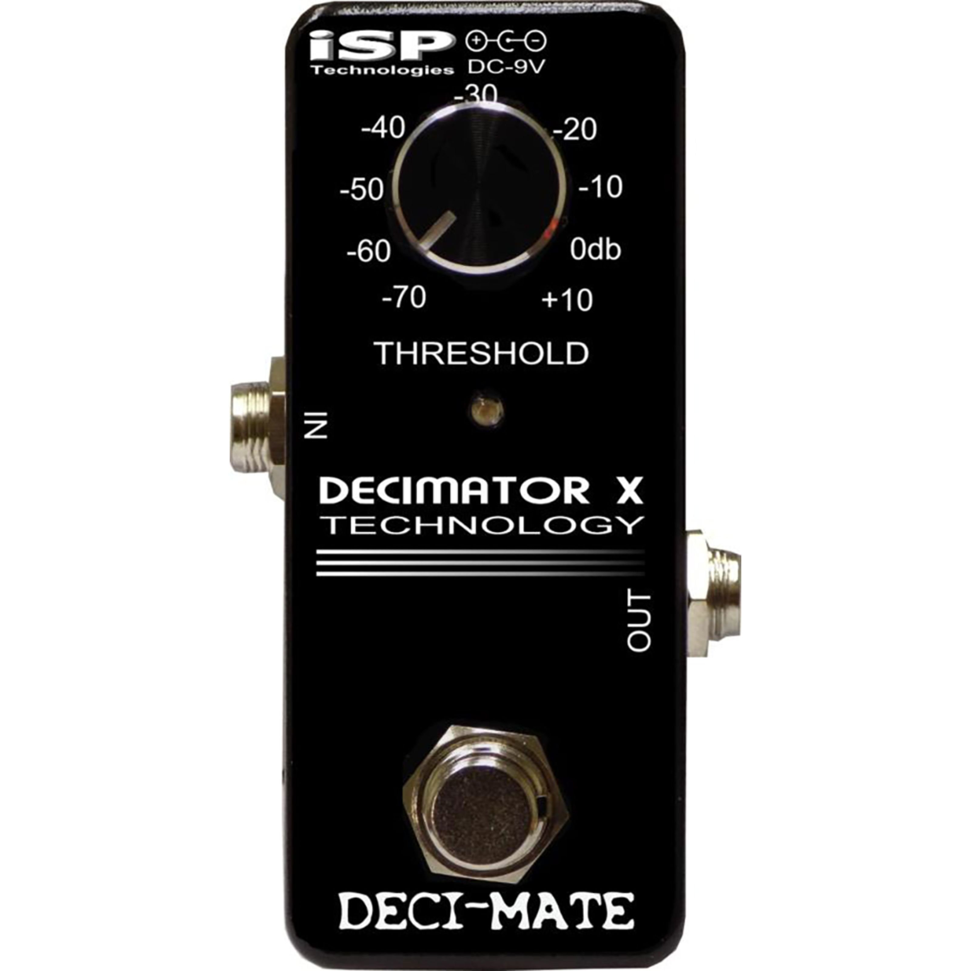 ISP Technologies Musikinstrumentenpedal, (Effekte, Compressor/Gate/Limiter), Deci-Mate - Effektgerät für Gitarren