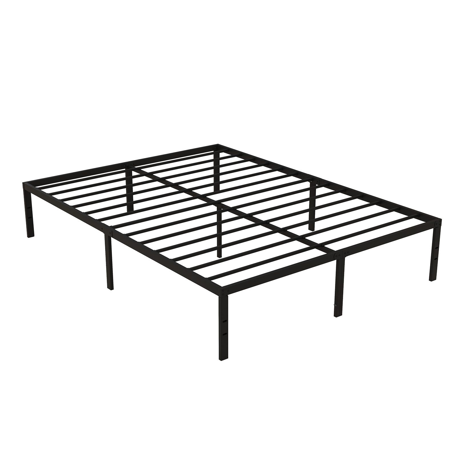 COSTWAY Bettgestell (1-tlg), Doppelbett, mit Lattenrost, günstig online kaufen
