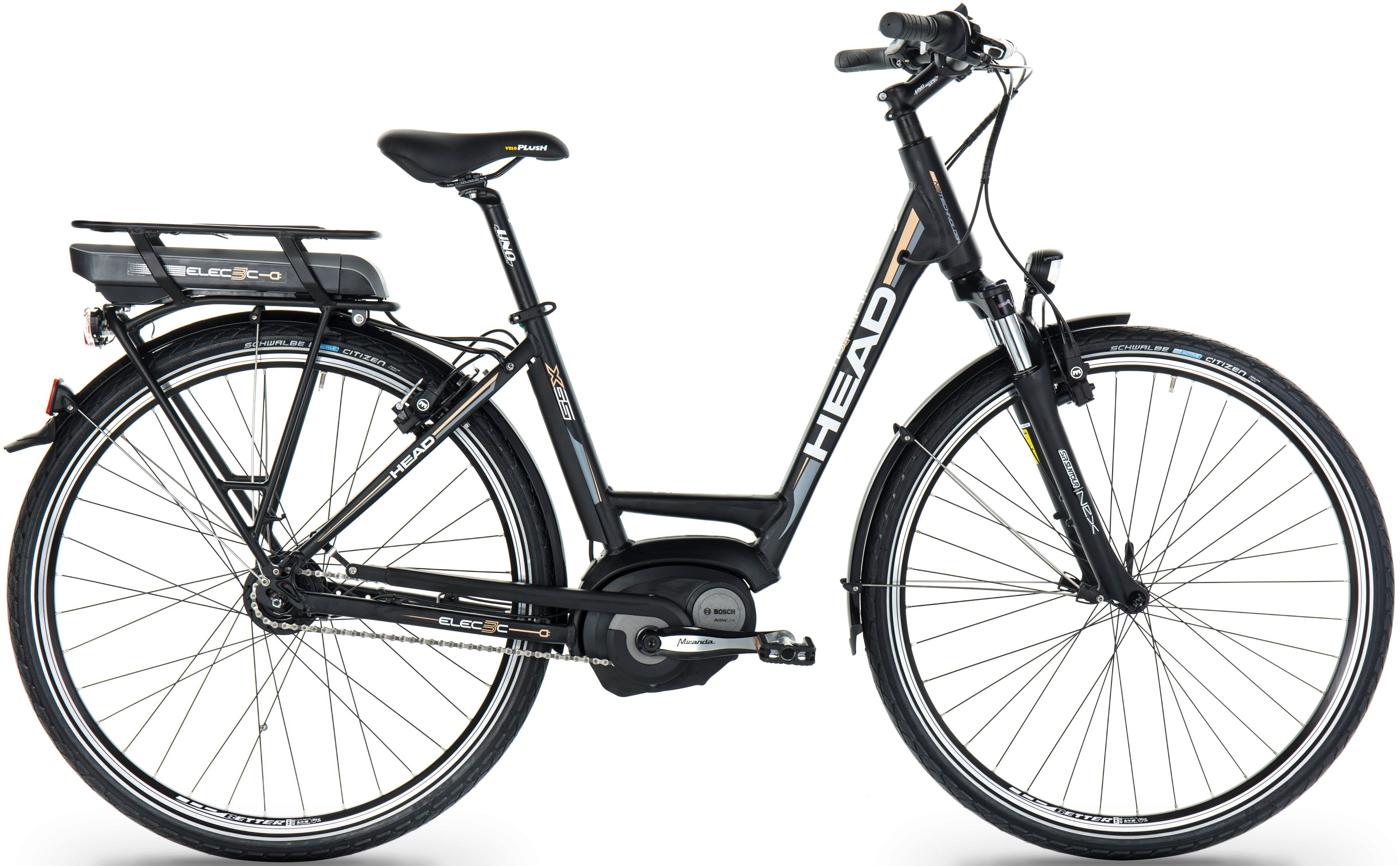 Head E-Bike »Comfort«, 8 Gang Shimano Nexus 8 Schaltwerk, Nabenschaltung,  Mittelmotor 400 W online kaufen | OTTO