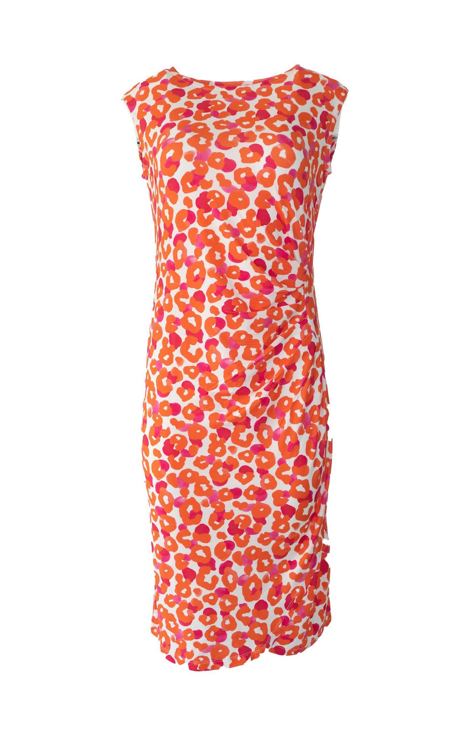 Passioni Sommerkleid mit buntem Leopardenprint – Bild 4 von 5