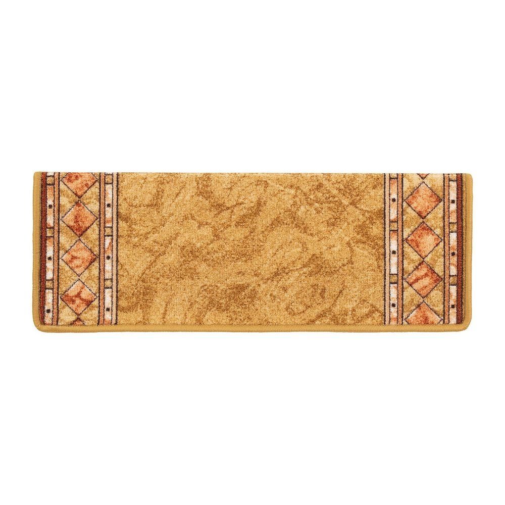 Karat Stufenmatte Langeoog, Treppenschutz, viele Farben & Größen, Rechteckig, Höhe: 5 mm, 100% Polyamid