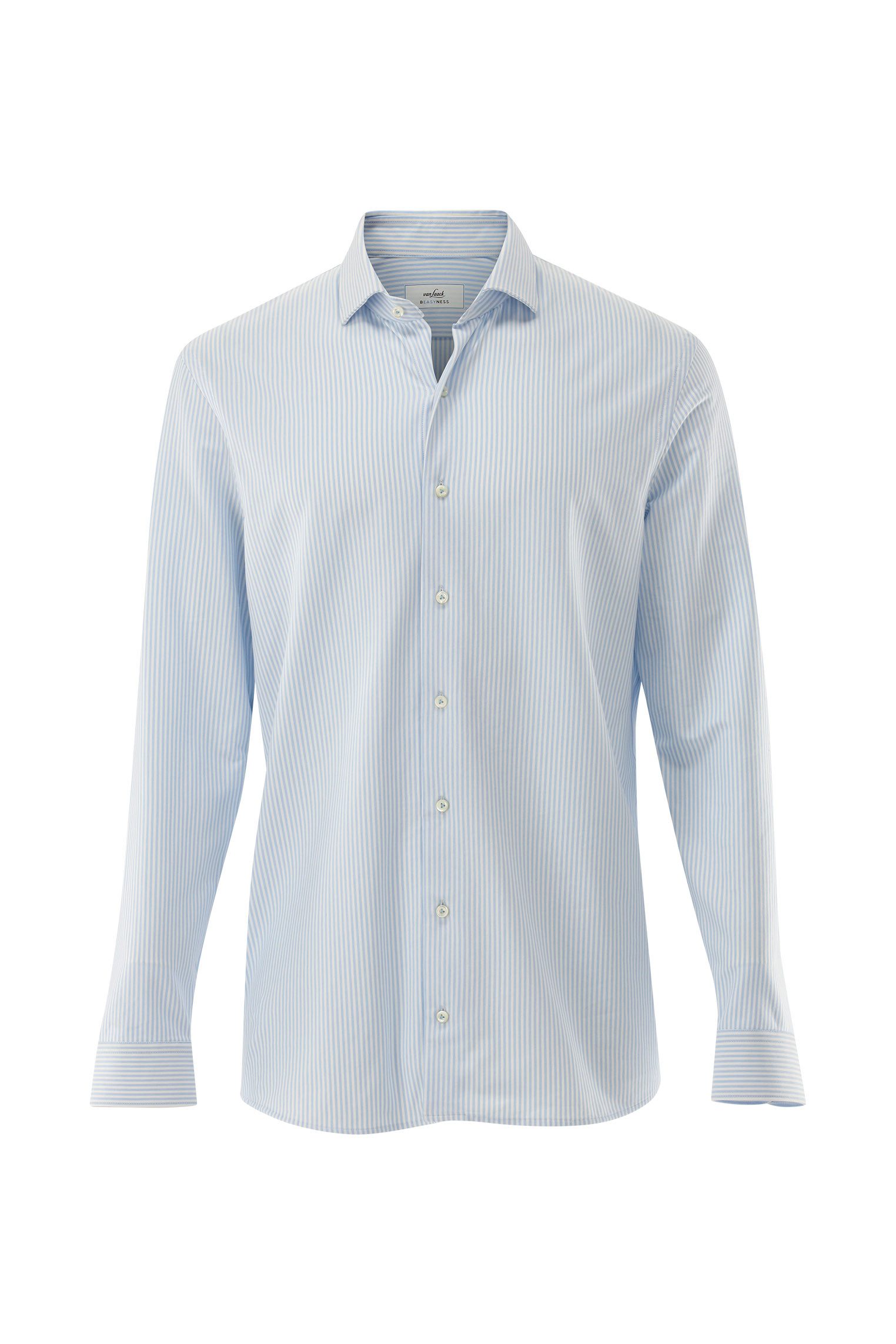 Van Laack Langarmhemd Streifenhemd Pikos - Tailliert