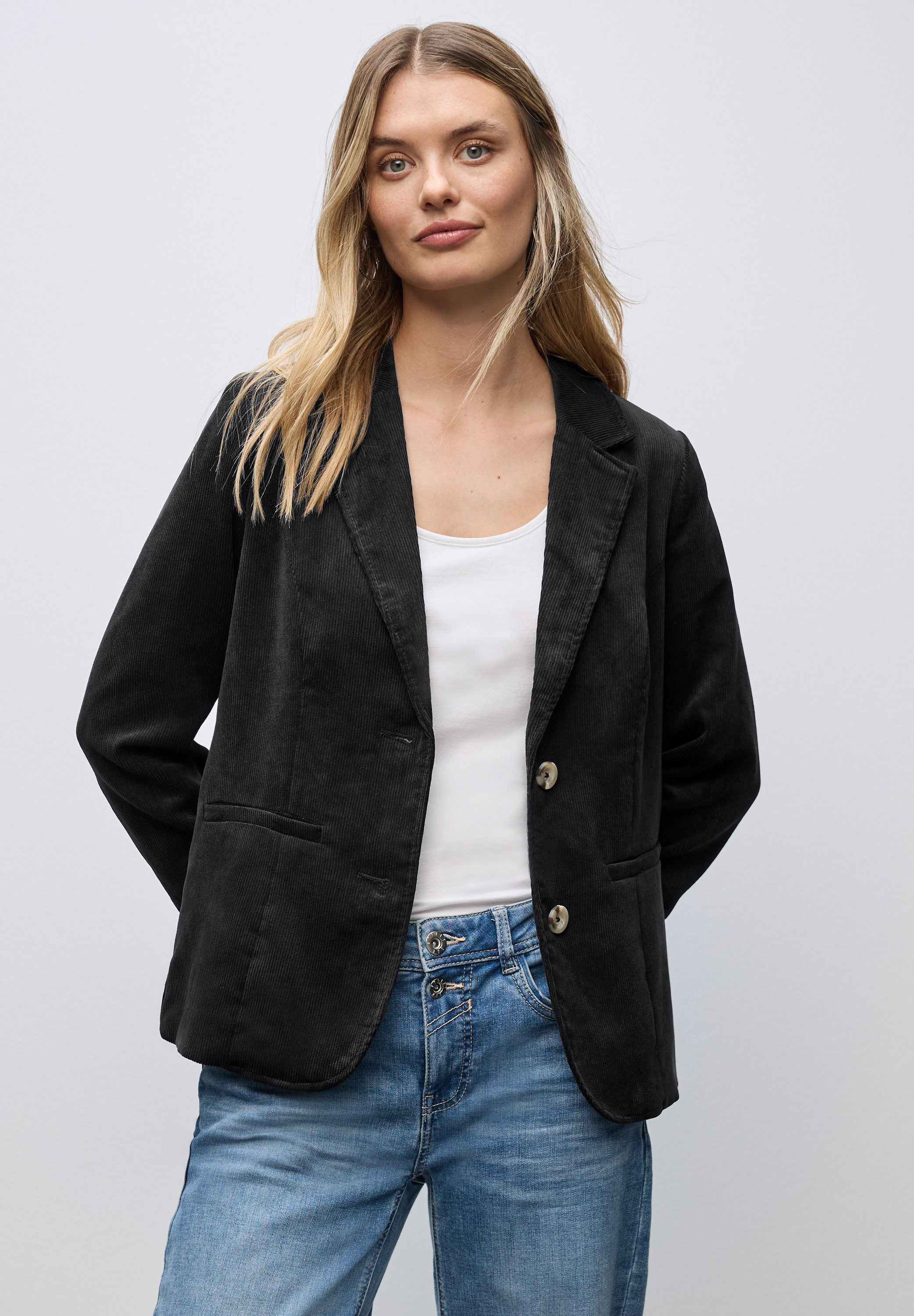STREET ONE Kurzblazer mit Reverskragen günstig online kaufen