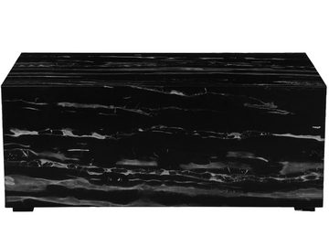 loft24 Couchtisch Vivo, Wohnzimmertisch in eleganter Marmoroptik, Breite 90 cm