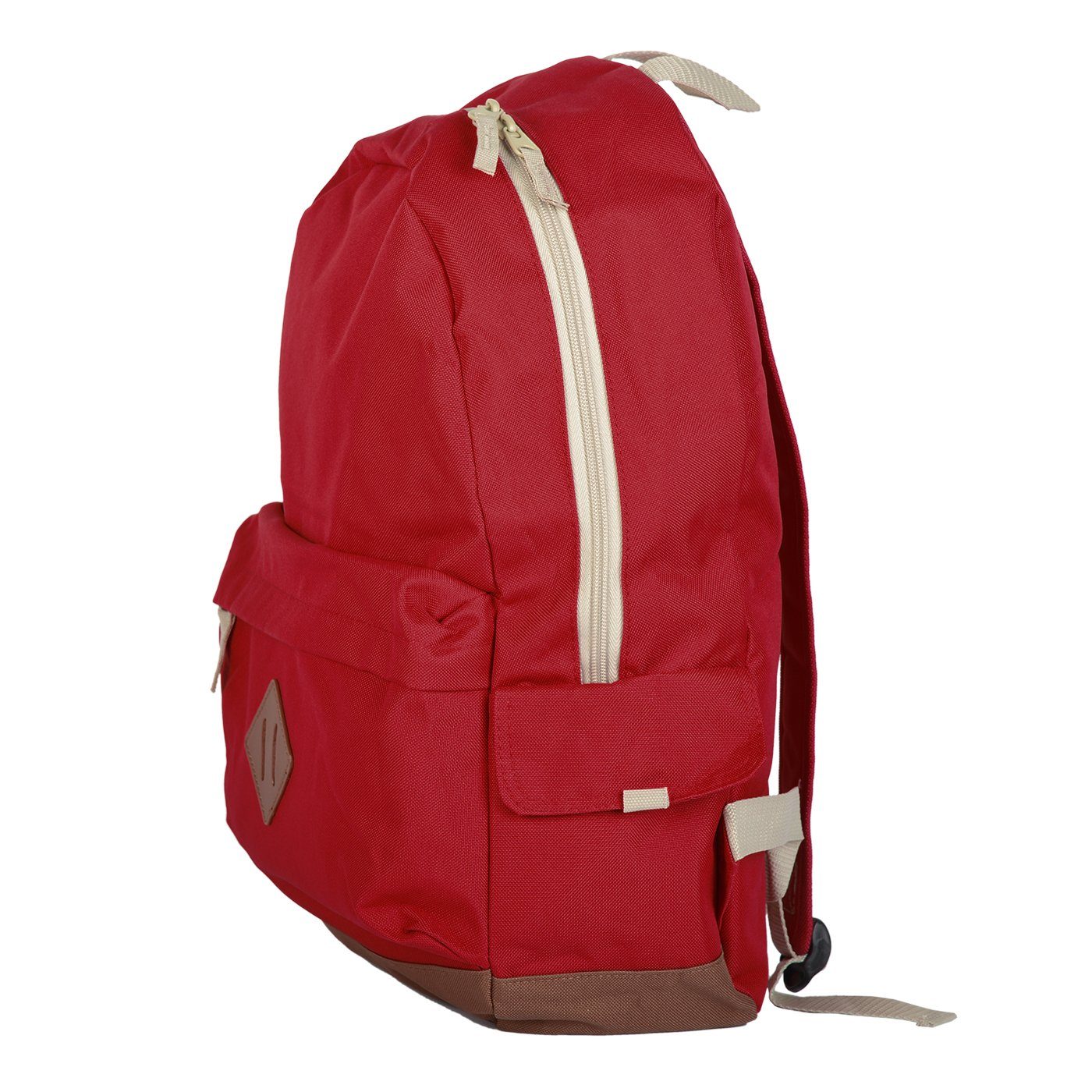 Goodman Design Sportrucksack Heritage Backpack Sporttasche, Rücken gepolstert Rot