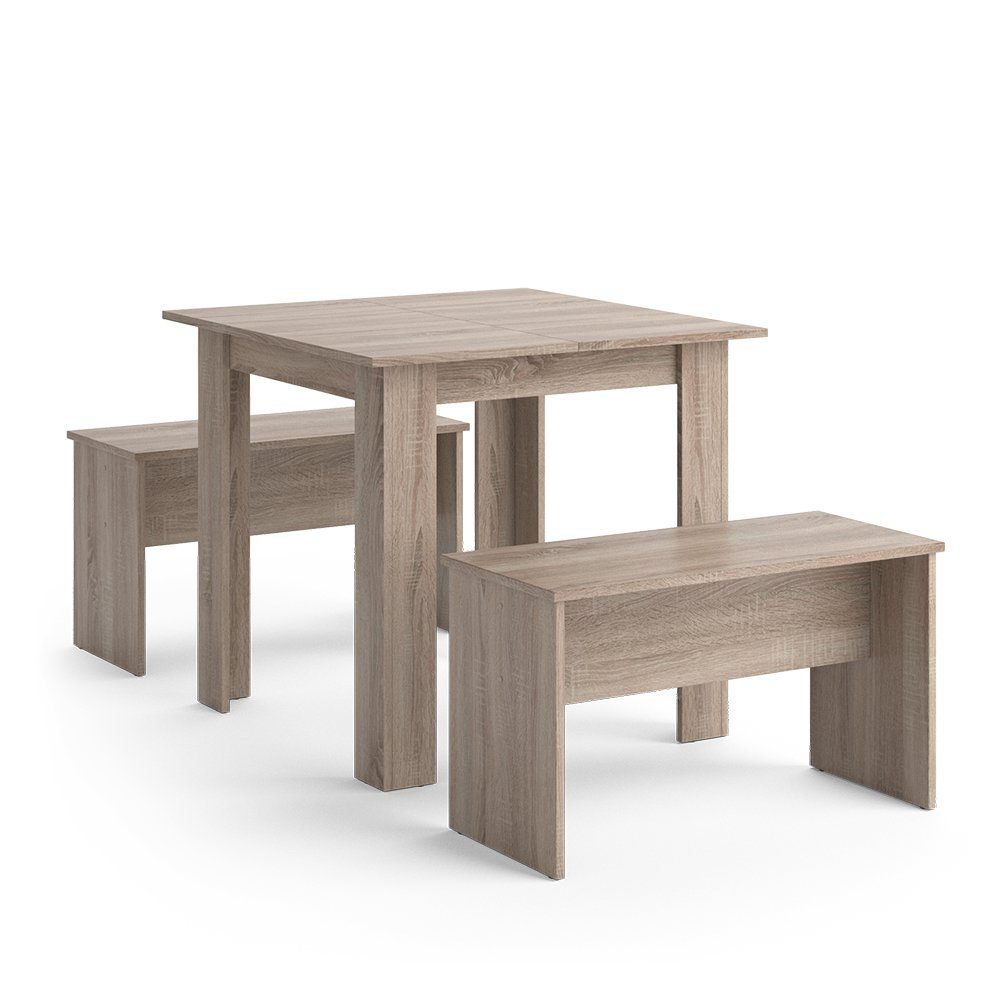 Vicco Essgruppe Sentio, Sonoma, 80 x günstig online kaufen