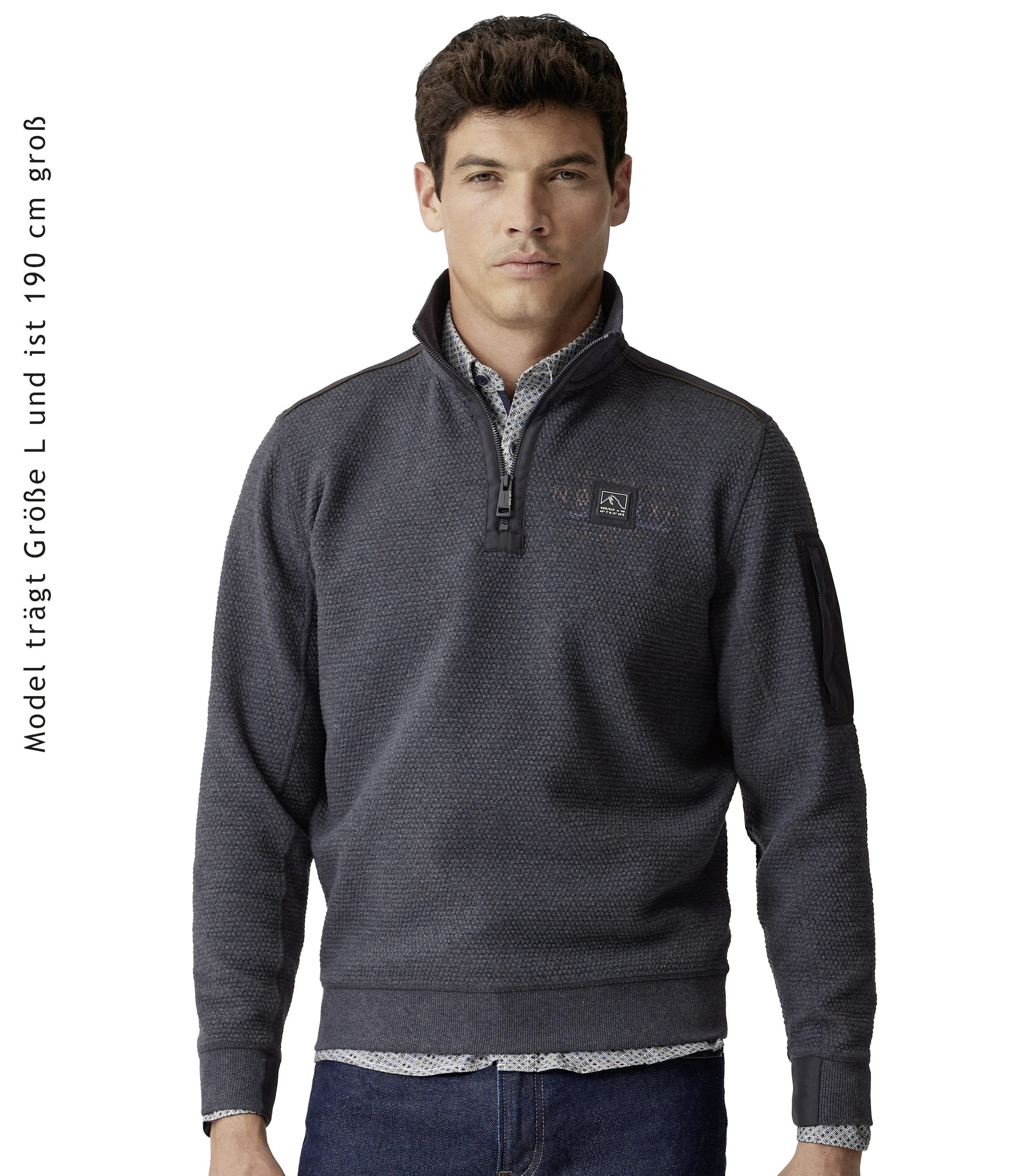 CASAMODA Sweatshirt CASAMODA Sweatshirt uni günstig online kaufen