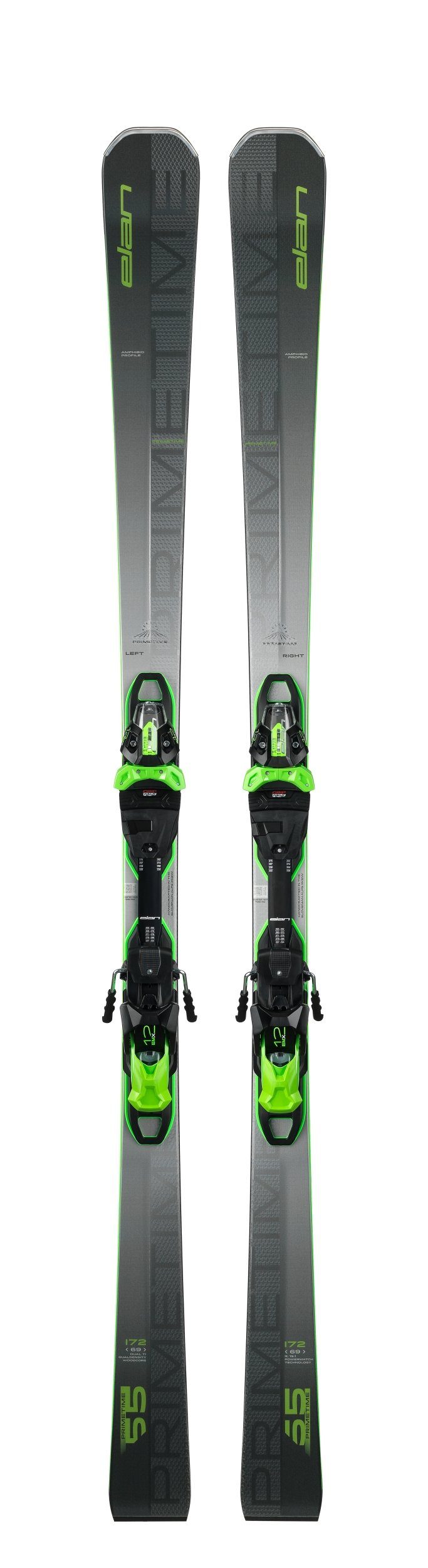 elan Ski PRIMETIME 55 FX EMX12.0 GRÜN/SCHWARZ