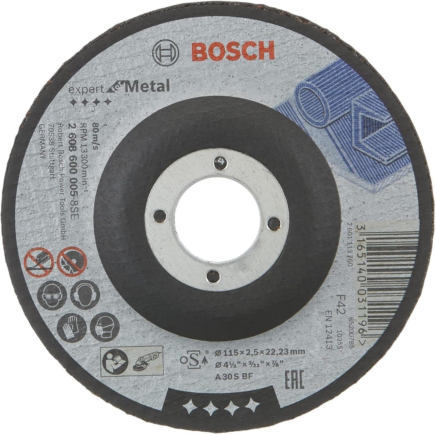BOSCH Bohrfutter Bosch Trennscheibe l A 30 S BF 115 mm 2,5 mm gekröpft Expert for Metal