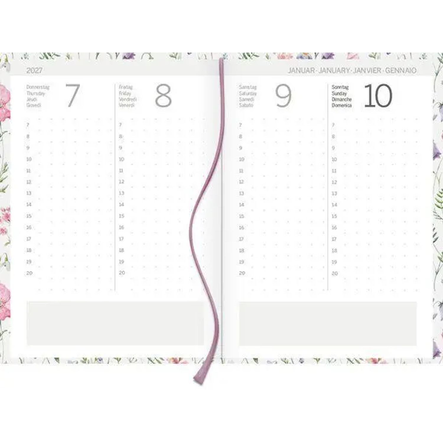 Korsch Verlag Terminkalender Lady-Timer Blütenzauber 2027 – Bild 3 von 5