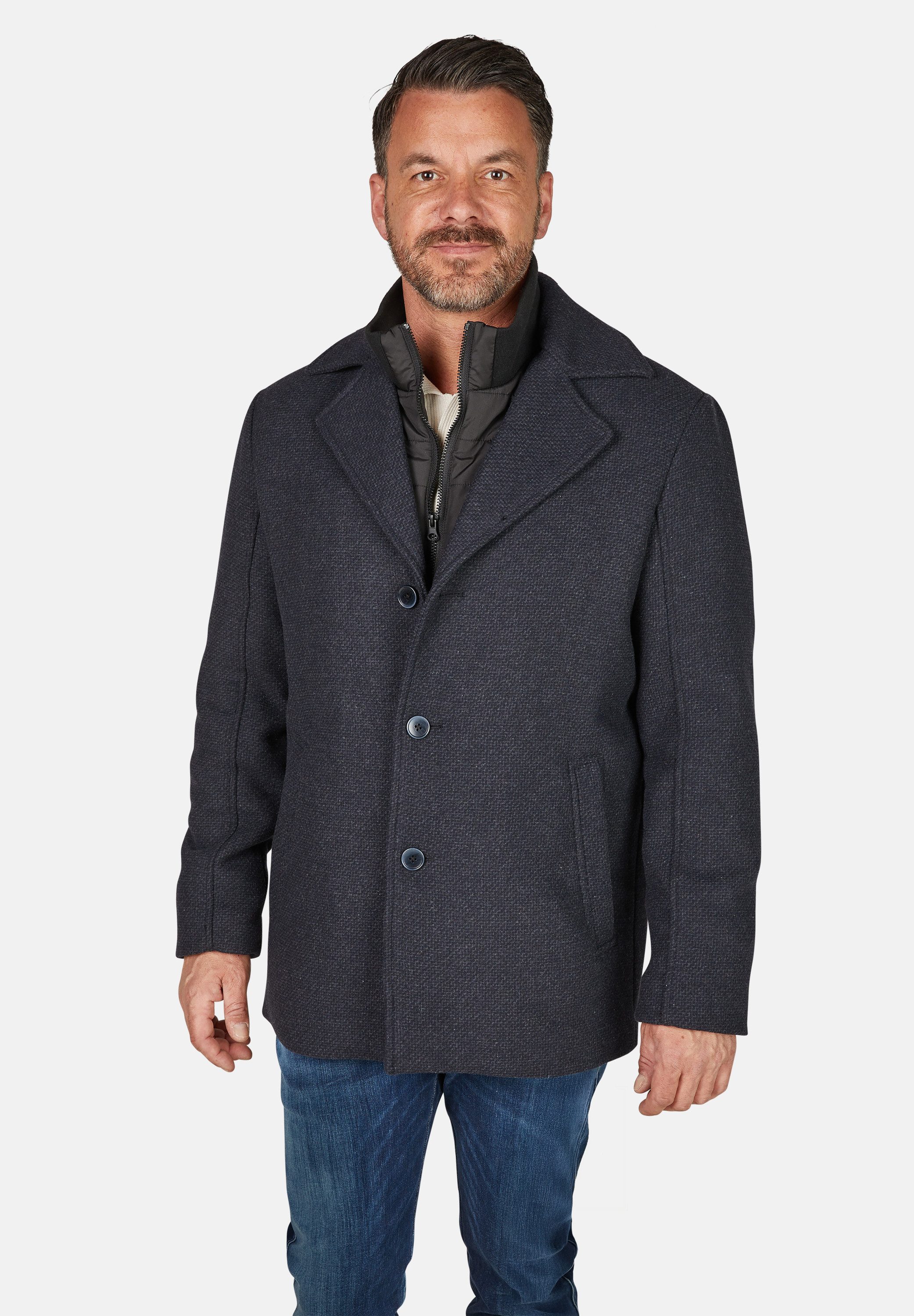 Calamar Funktionsjacke Cabanjacke in Wolloptik