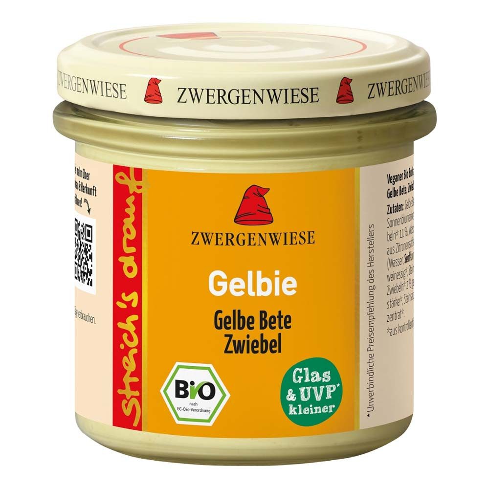 Zwergenwiese Herzhafter Brotaufstrich Streich's drauf - Gelbie 135g