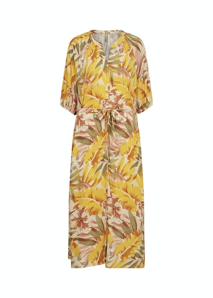 soyaconcept Cocktailkleid SC-ELYSE 5 GOLDEN YELLOW COMBI günstig online kaufen