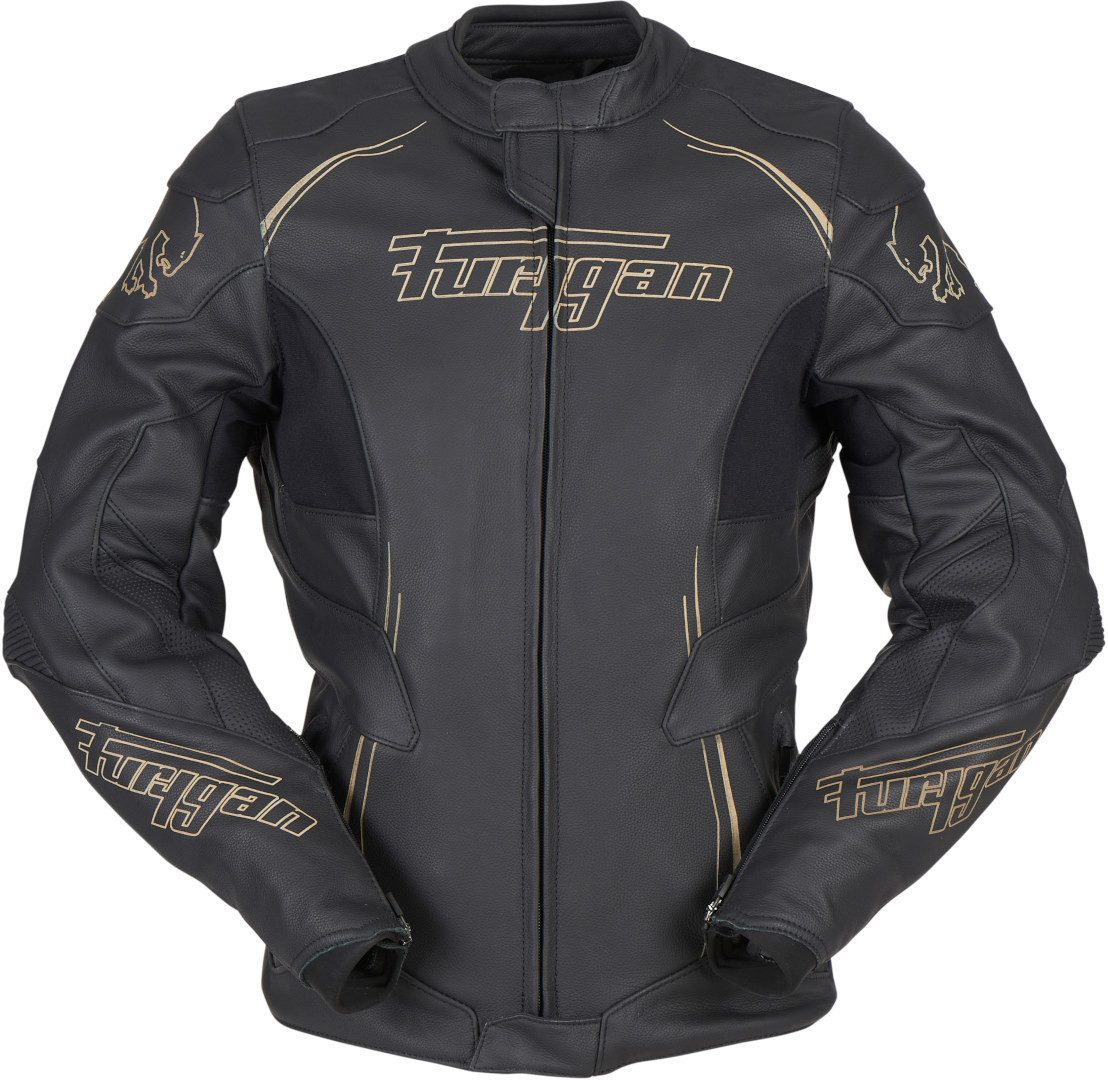 Furygan Motorradjacke Trinity Damen Motorrad Lederjacke herausnehmbares Innenfutter