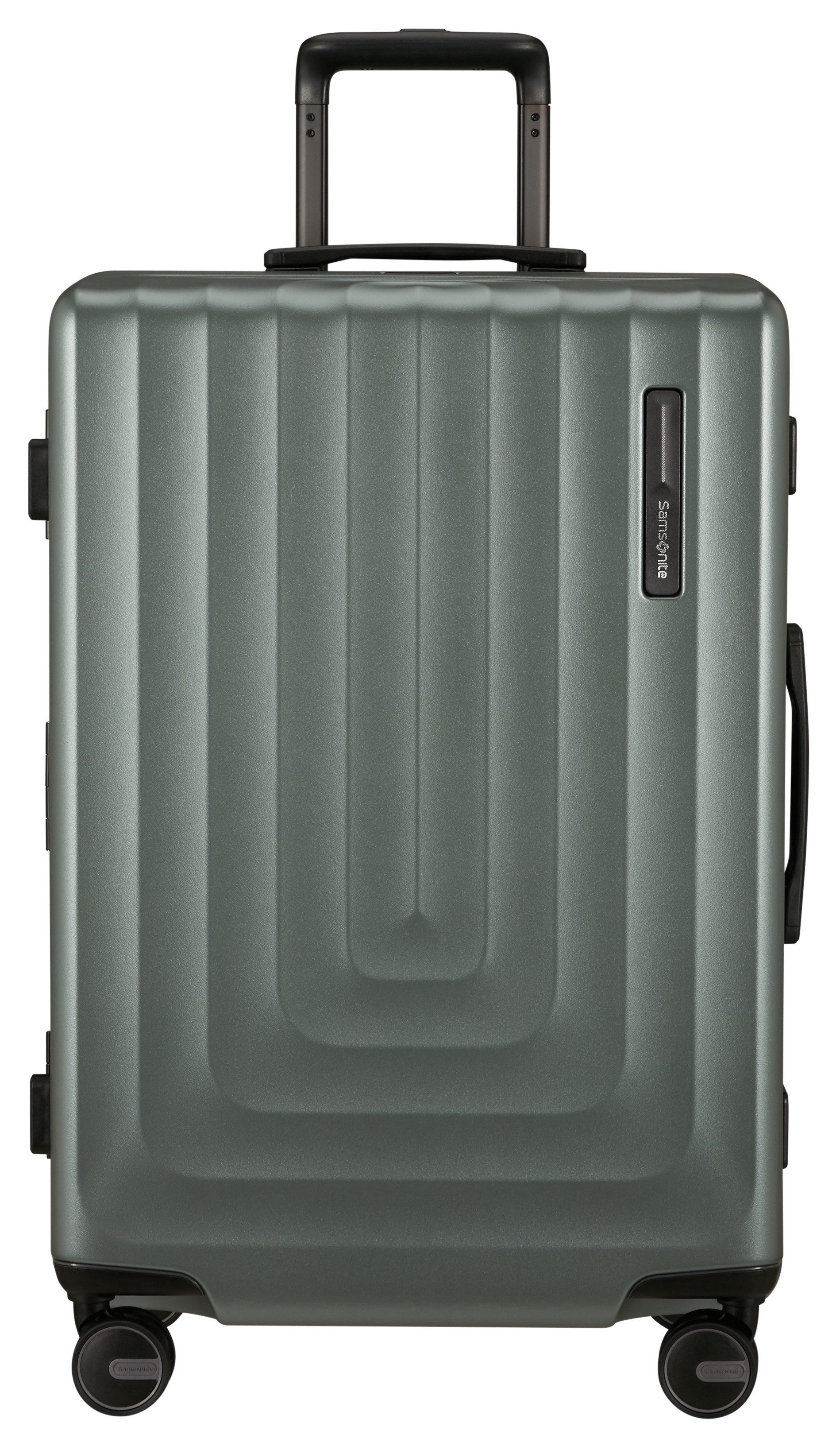 Samsonite Hartschalen-Trolley FOCUS, verschiedene Größen und Farben, 4 Rollen, mit festen Trennwänden und Reißverschlusstaschen