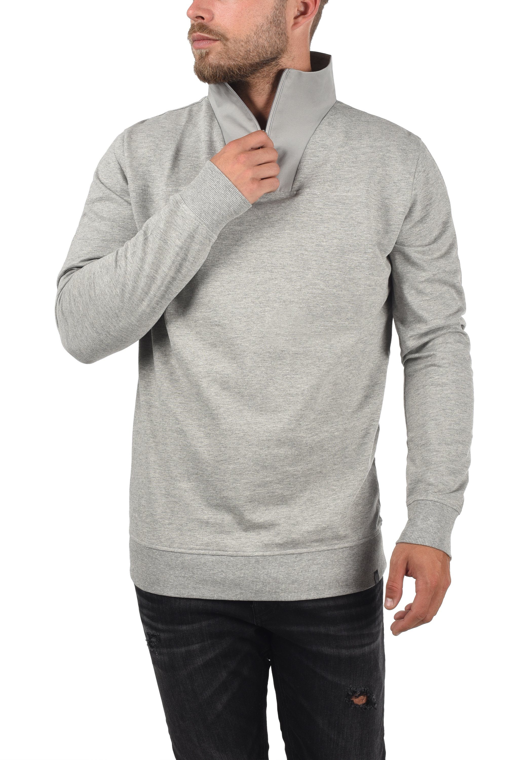 Solid Sweatshirt SDJorke Grey (1840051) Sweatpulli Melange
