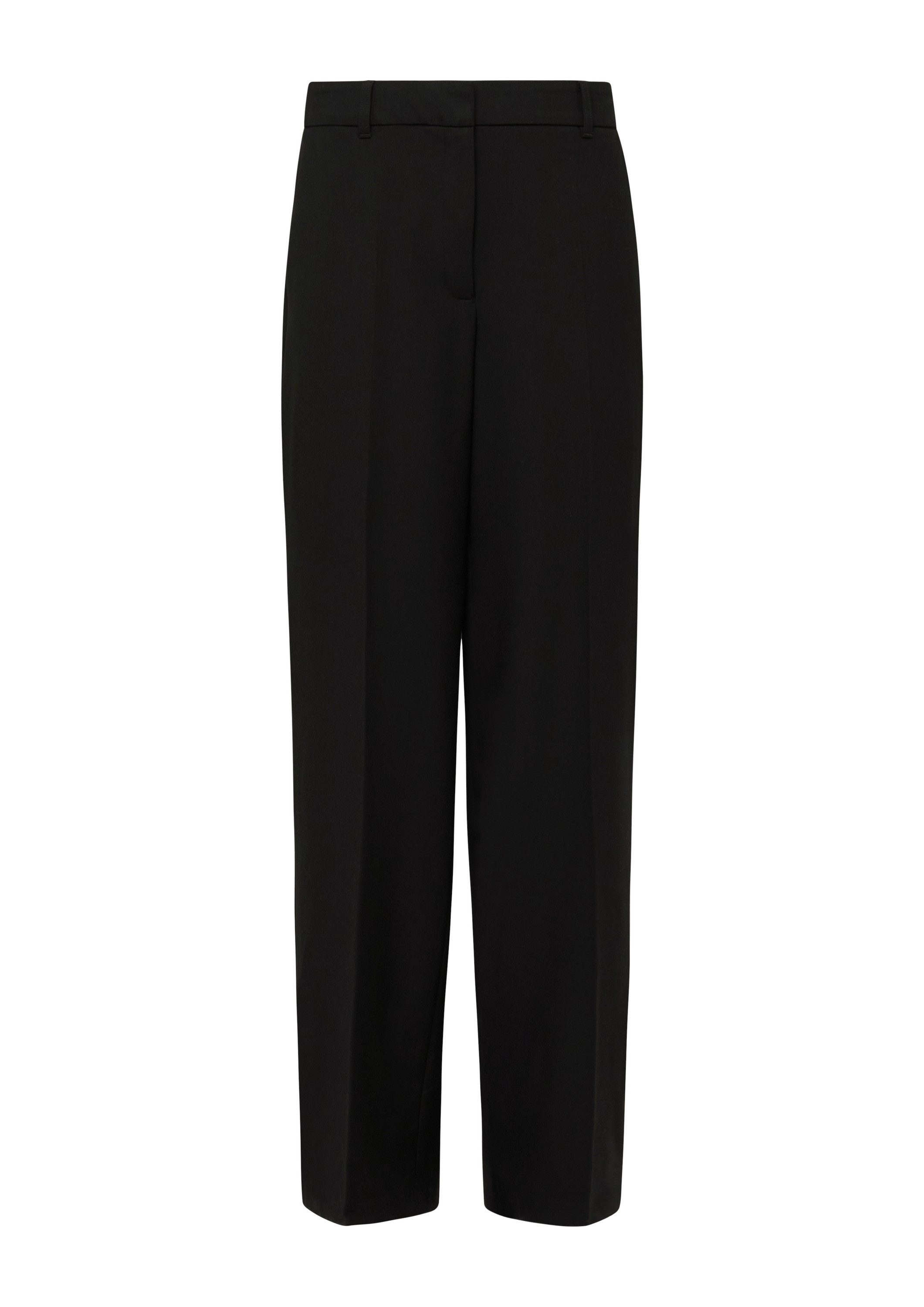 s.Oliver Chinos Hose Elegante Business-Hose aus Viskosemix