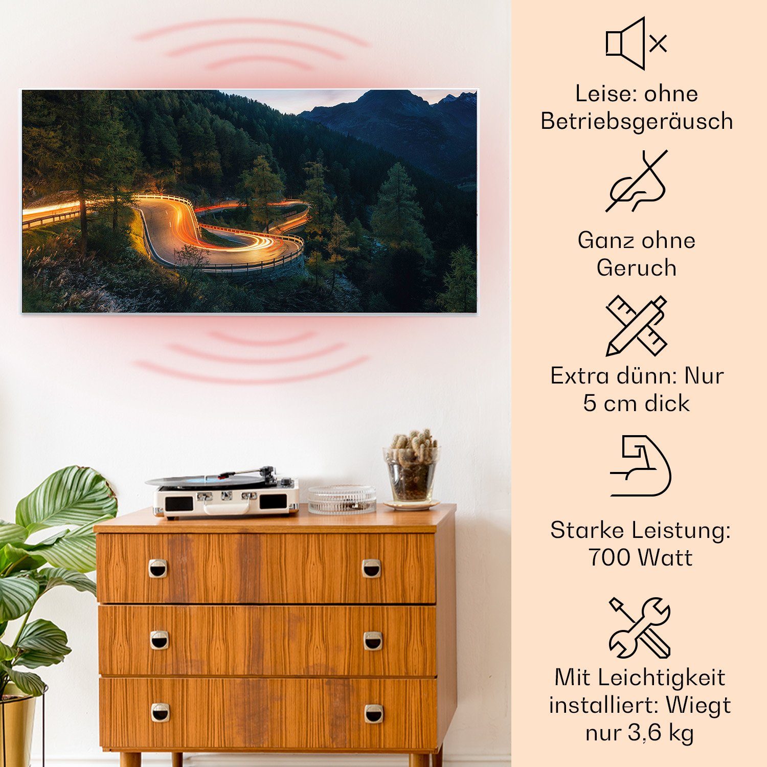 Klarstein Heizkörper Wonderwall Air Art Smart günstig online kaufen