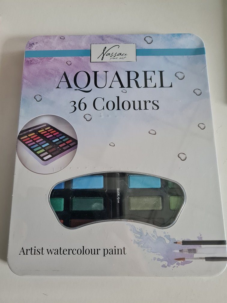 Grafix Aquarellstifte Künstler-Aquarellfarbe, (36-tlg)