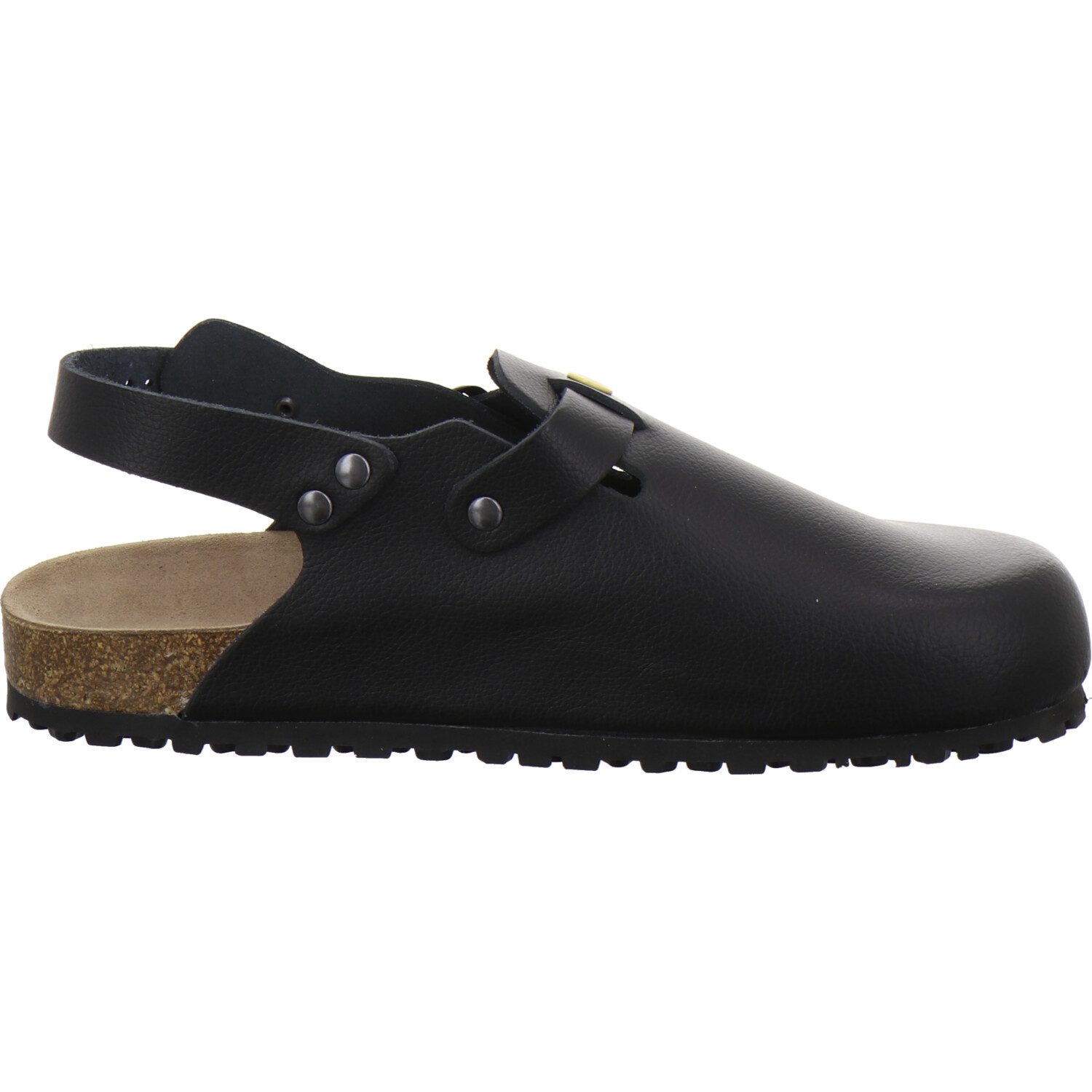 AFS-Schuhe 3194023 ESD-Clogs Pantolette für Herren mit Fußbett, bequeme Berufsschuhe aus Leder