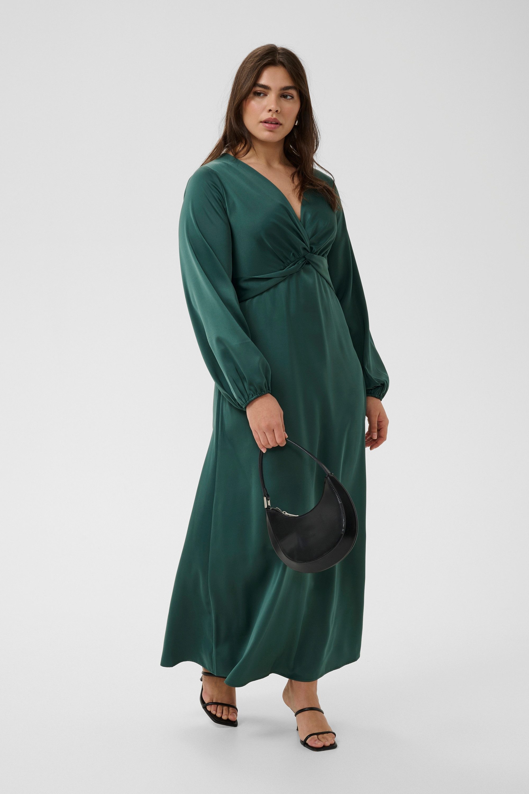 KAFFE Curve Blusenkleid Kleid KCjamie Große Größen – Bild 2 von 5