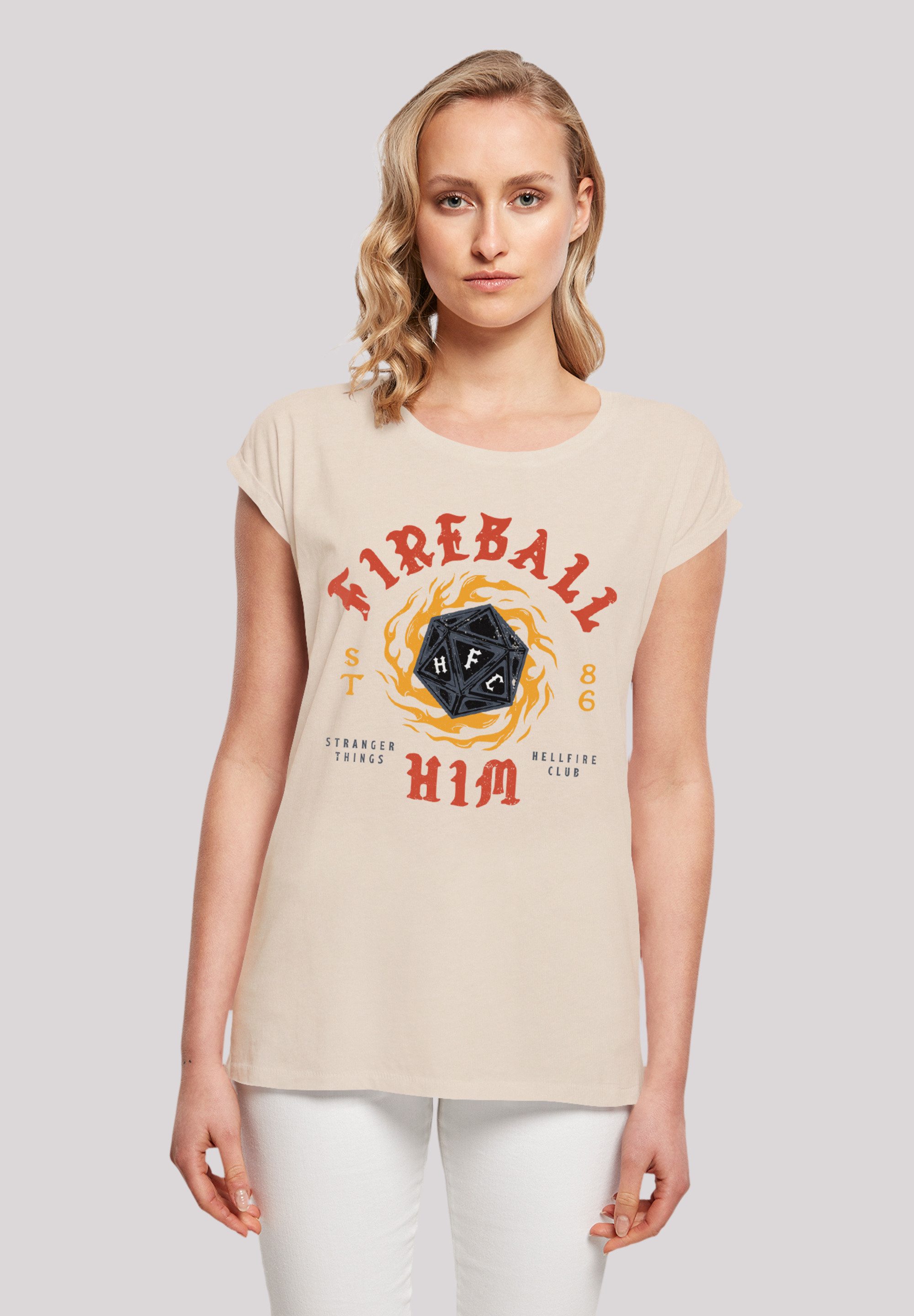 T-Shirt Stranger Things Fireball Dice 86