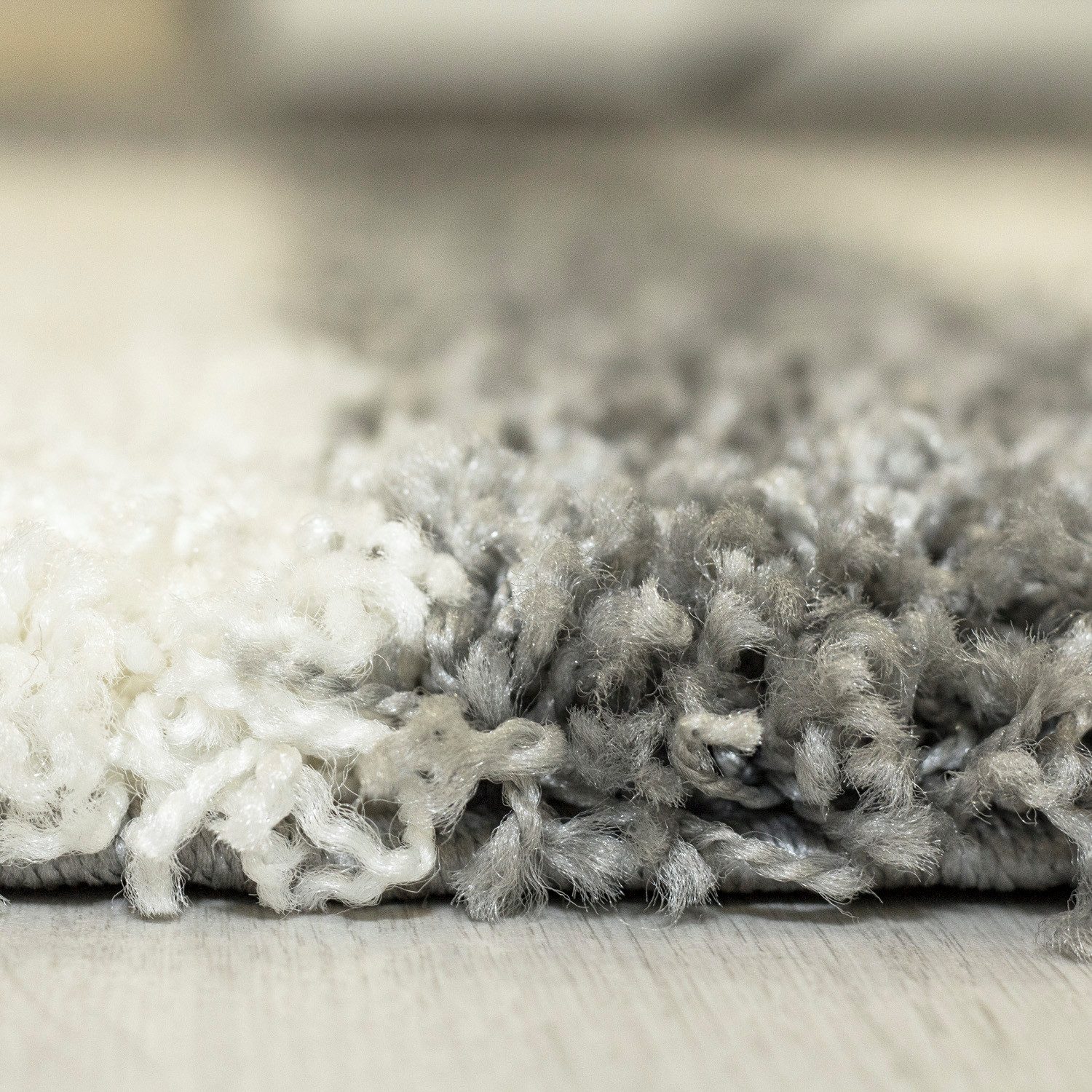 Carpettex Hochflor-Teppich Kariert Design, Rund, Höhe: 30 mm, Teppich Karie günstig online kaufen