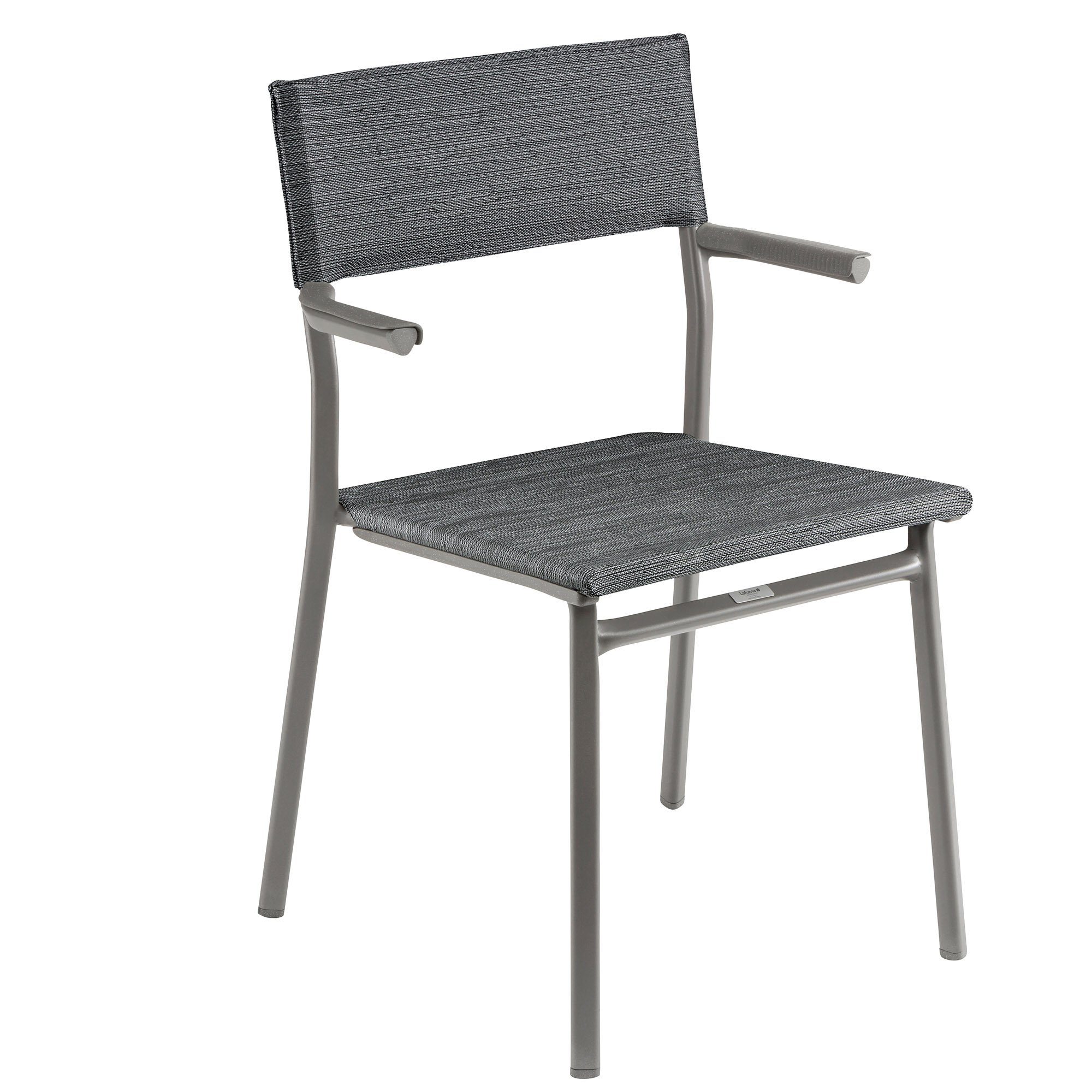 Lafuma Sessel Lafuma ORON Outdoor Stuhl Batyline Duo Obsidian titan