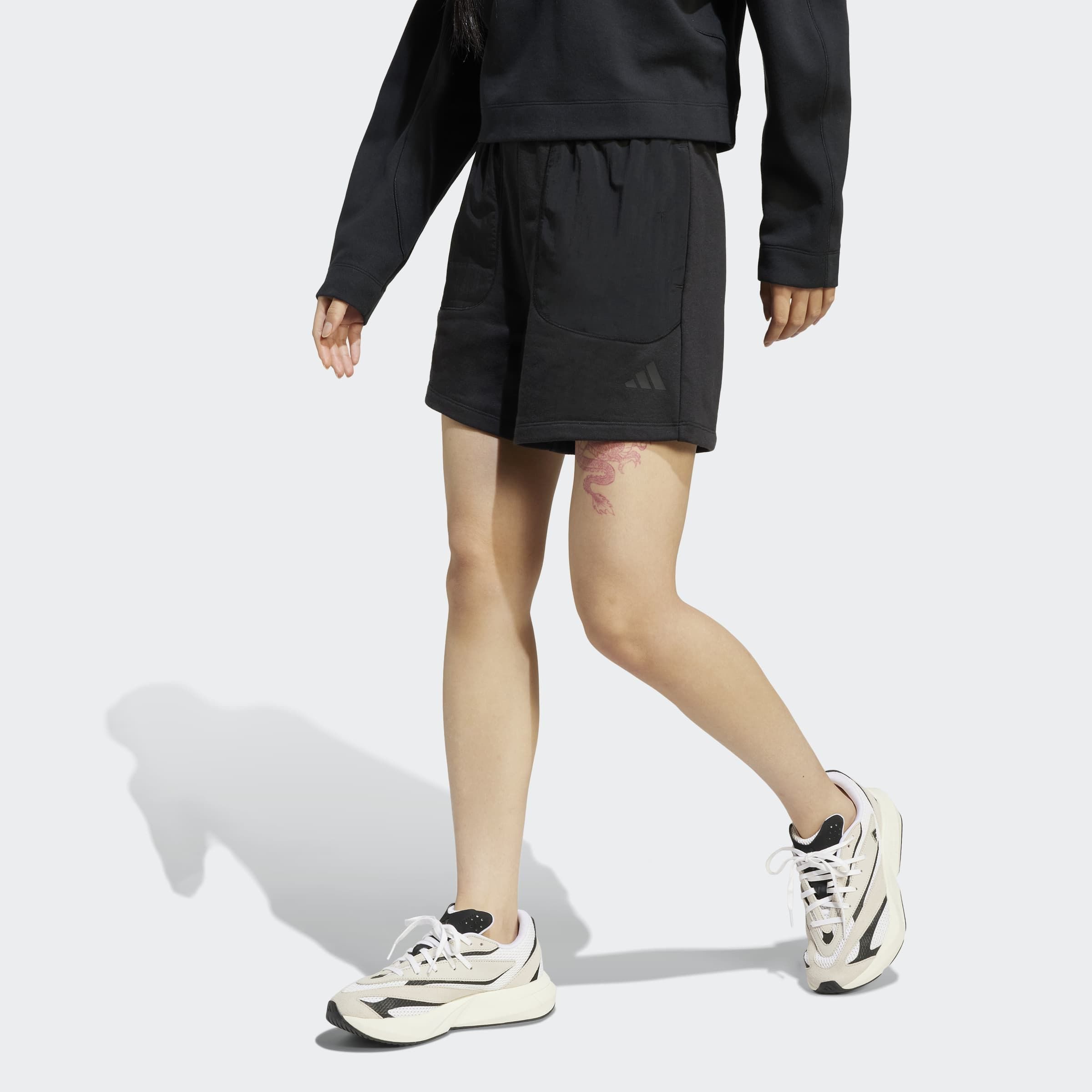 adidas Sportswear Shorts W CE G SHORT (1-tlg) ohne Verschluss, aus French-T günstig online kaufen