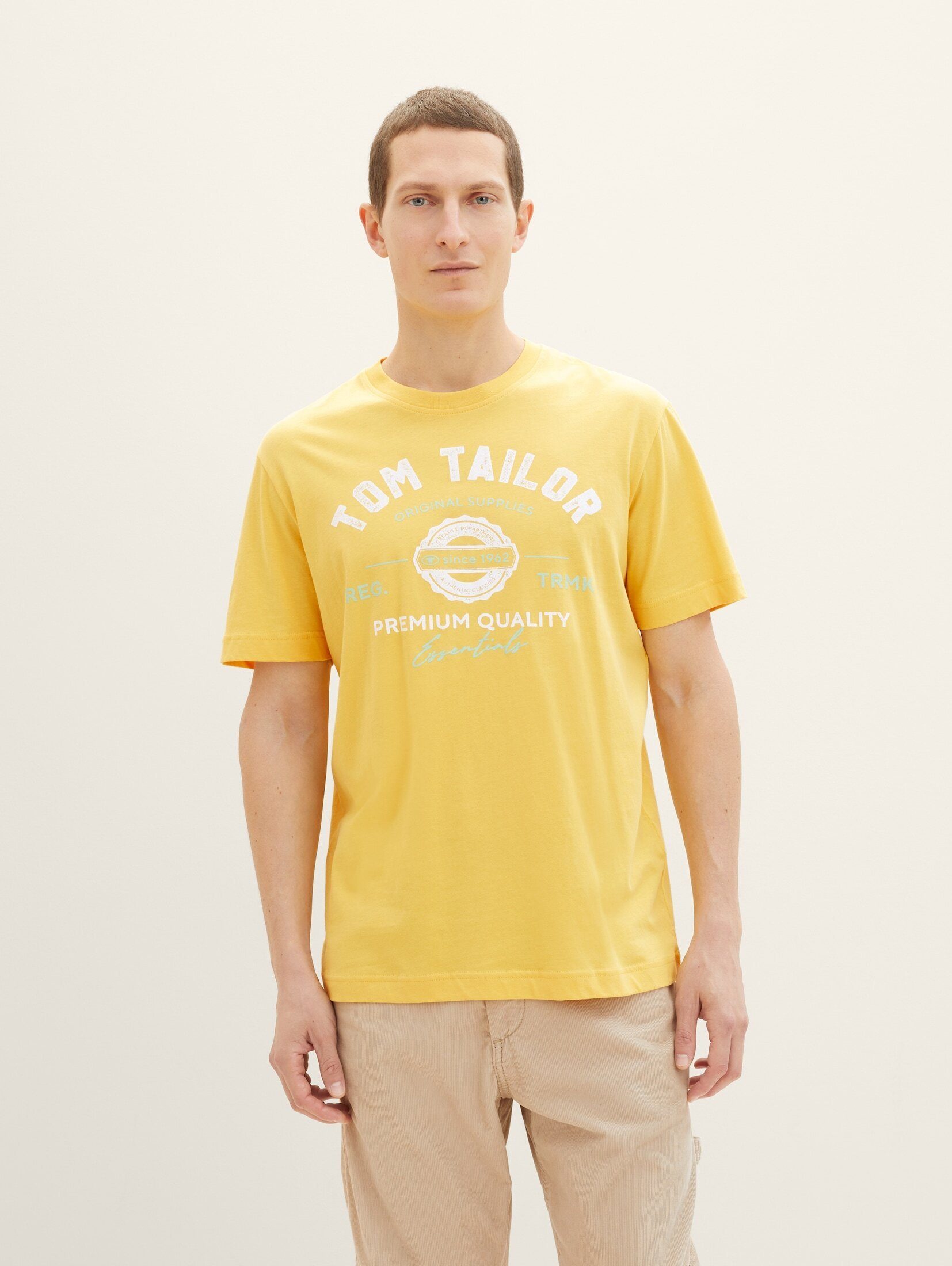 TOM TAILOR T-Shirt T-Shirt mit Logo Print