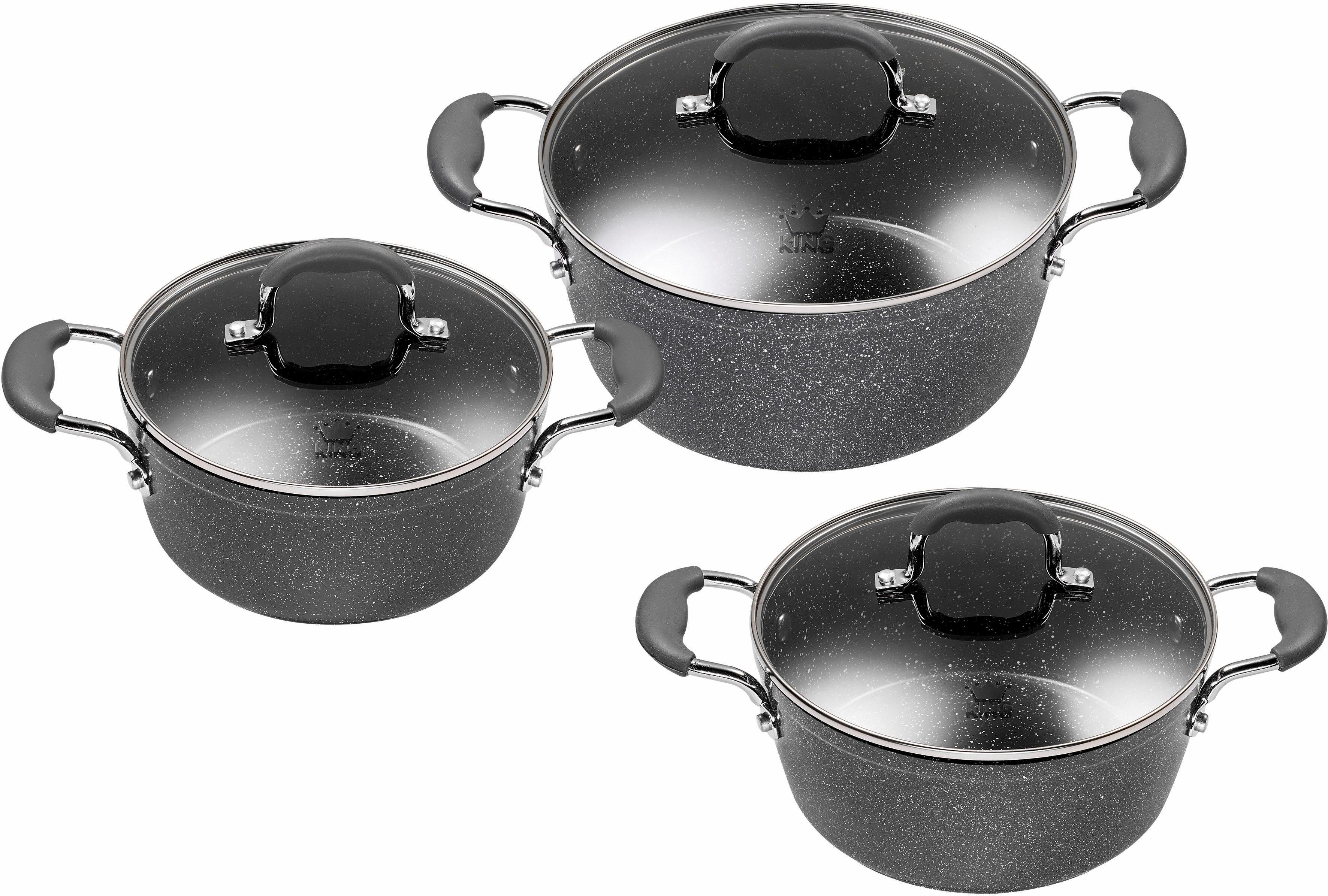 KING TopfSet, Aluminium, Induktion online kaufen OTTO