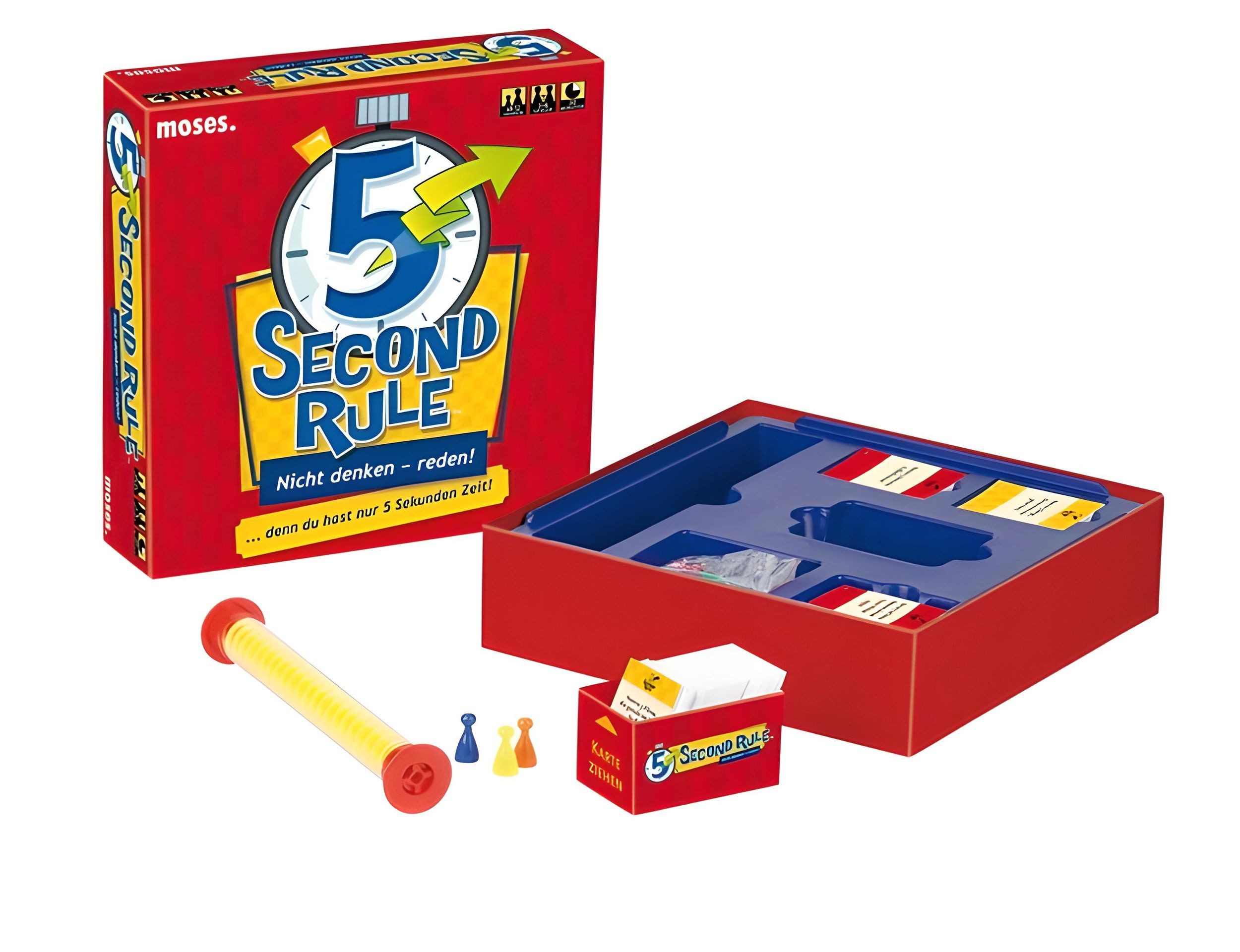 moses Spiel 5 Second Rule - Nicht denken, reden!