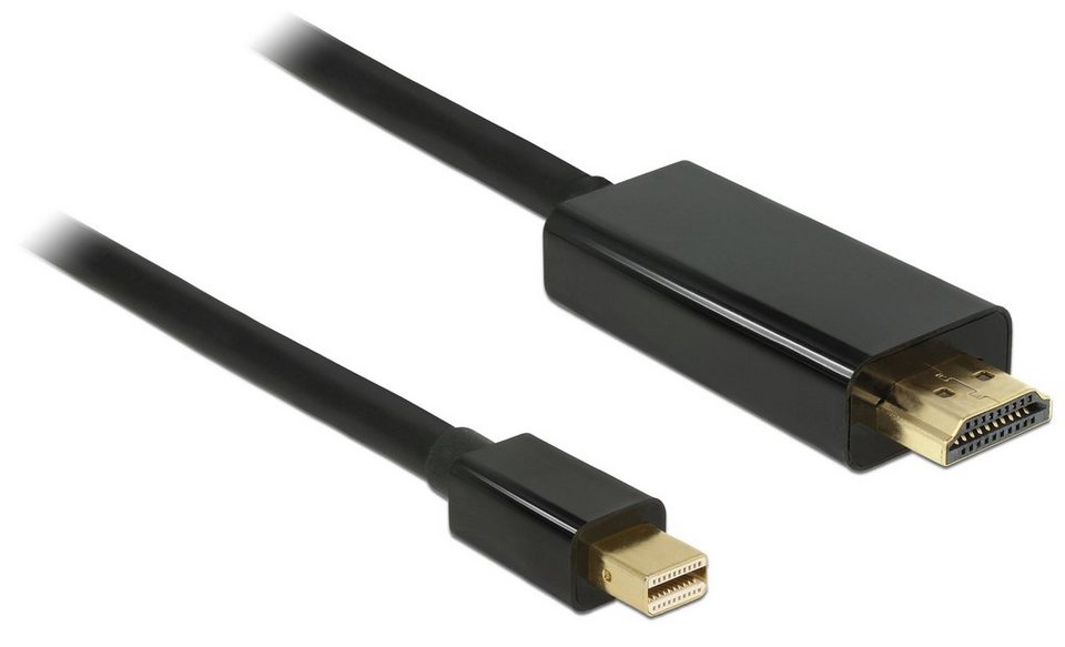 Delock Mini Dp Auf Hdmi Kabel 1 M 187 Mini Displayport 1 1 delock mini dp auf hdmi kabel 1 m 187 mini displayport 1 1