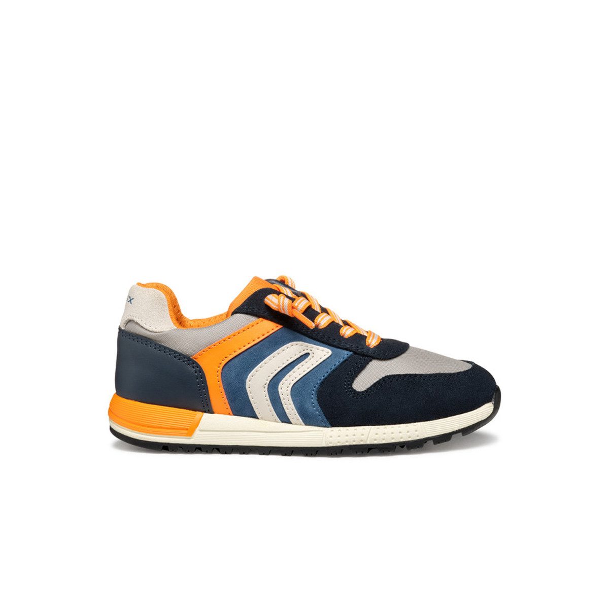 GEOX ALBEN, Sneaker in Blau, kombiniert für Kinder Sneaker