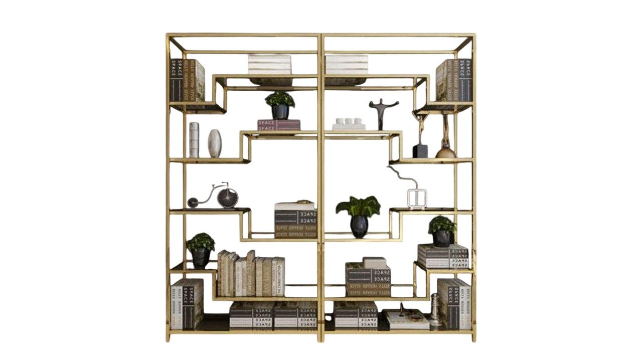 Bücherregal Design Luxus Regal Wand Schrank Vitrine Regale Wohnzimmer