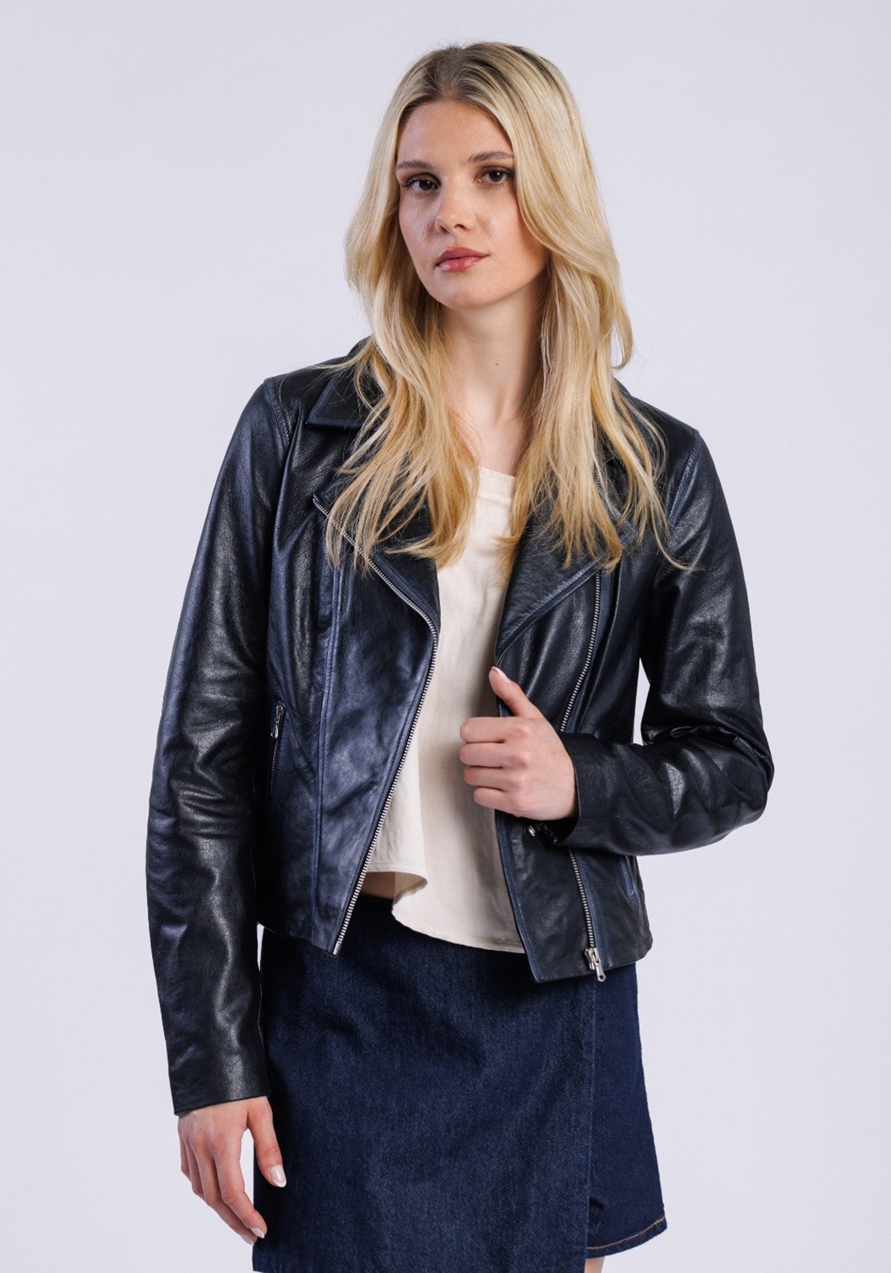 Freaky Nation Lederjacke Lederjacke-FN