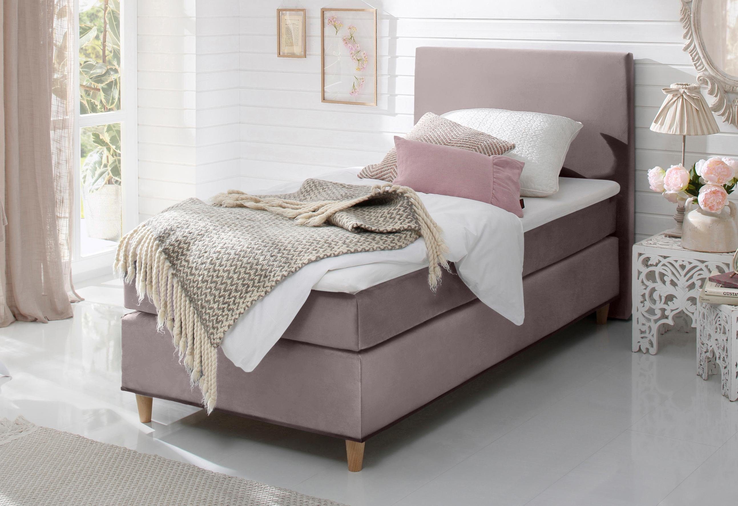 Boxspringbett TOMA mit Topper - ab 349,99€