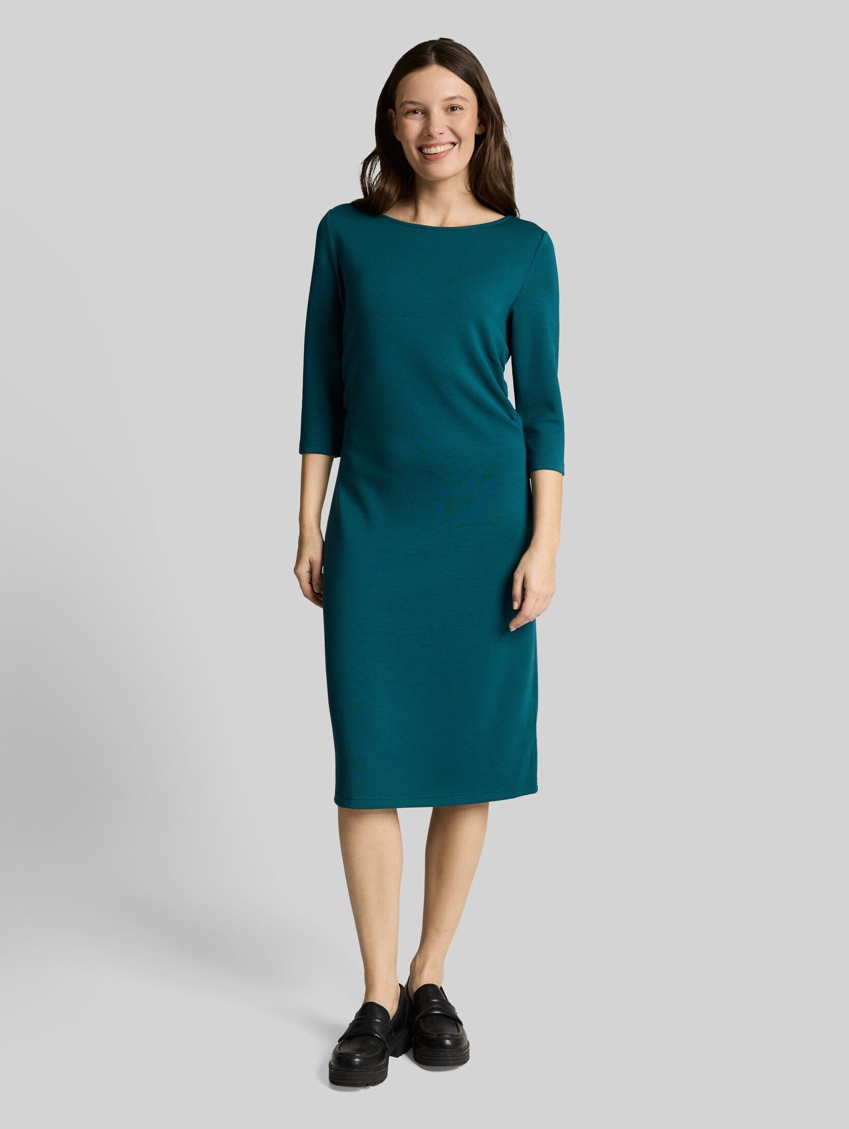 TOM TAILOR Sommerkleid Kleider & Jumpsuits Kleid mit Raffungen