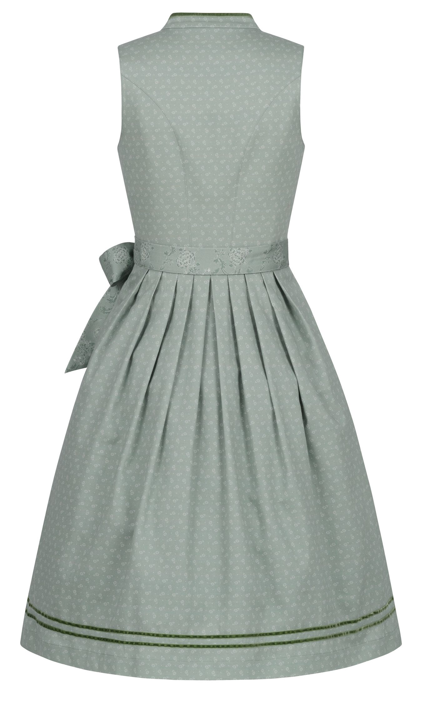 Nübler Trachtenkleid Midi Dirndl Grace in Salbei von Nübler günstig online kaufen