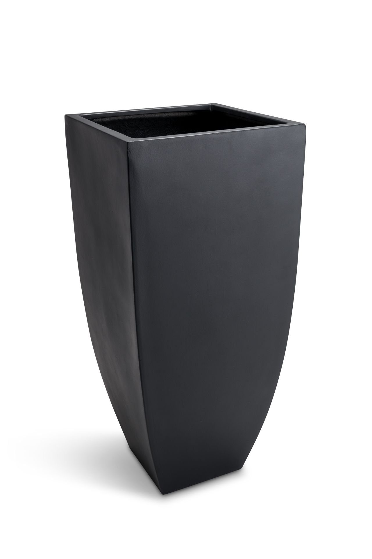 VIVANNO Pflanzkübel Pflanzkübel Blumenkübel Fiberglas "Cubic" Säule