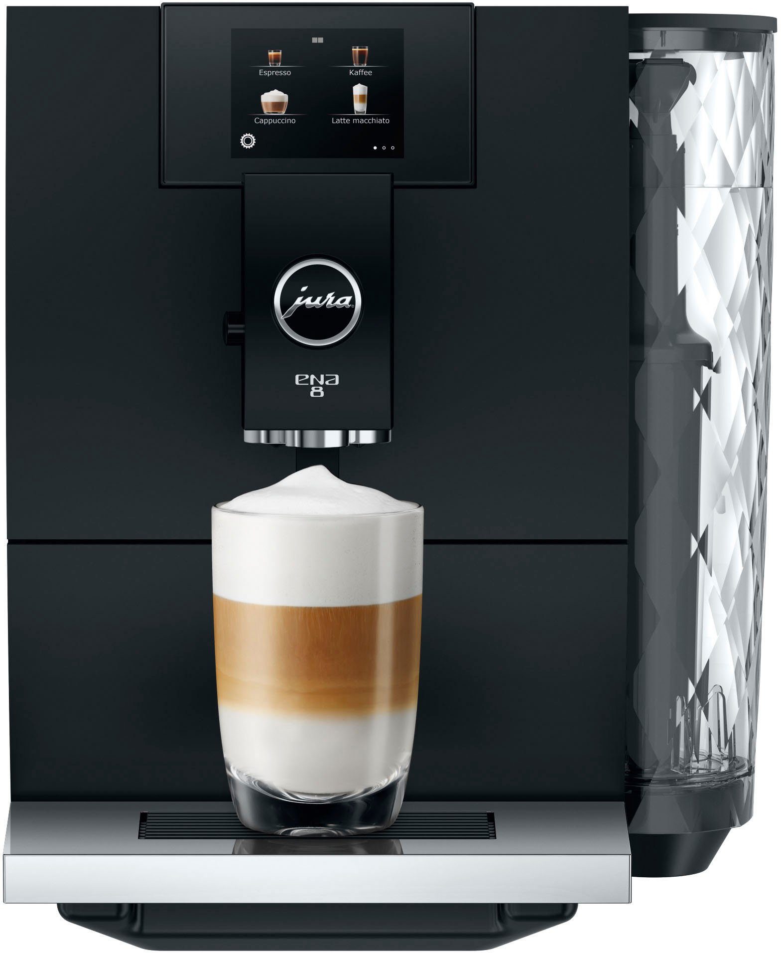 JURA Kaffeevollautomat 15493 ENA 8 Full Metropolitan Black (EC)