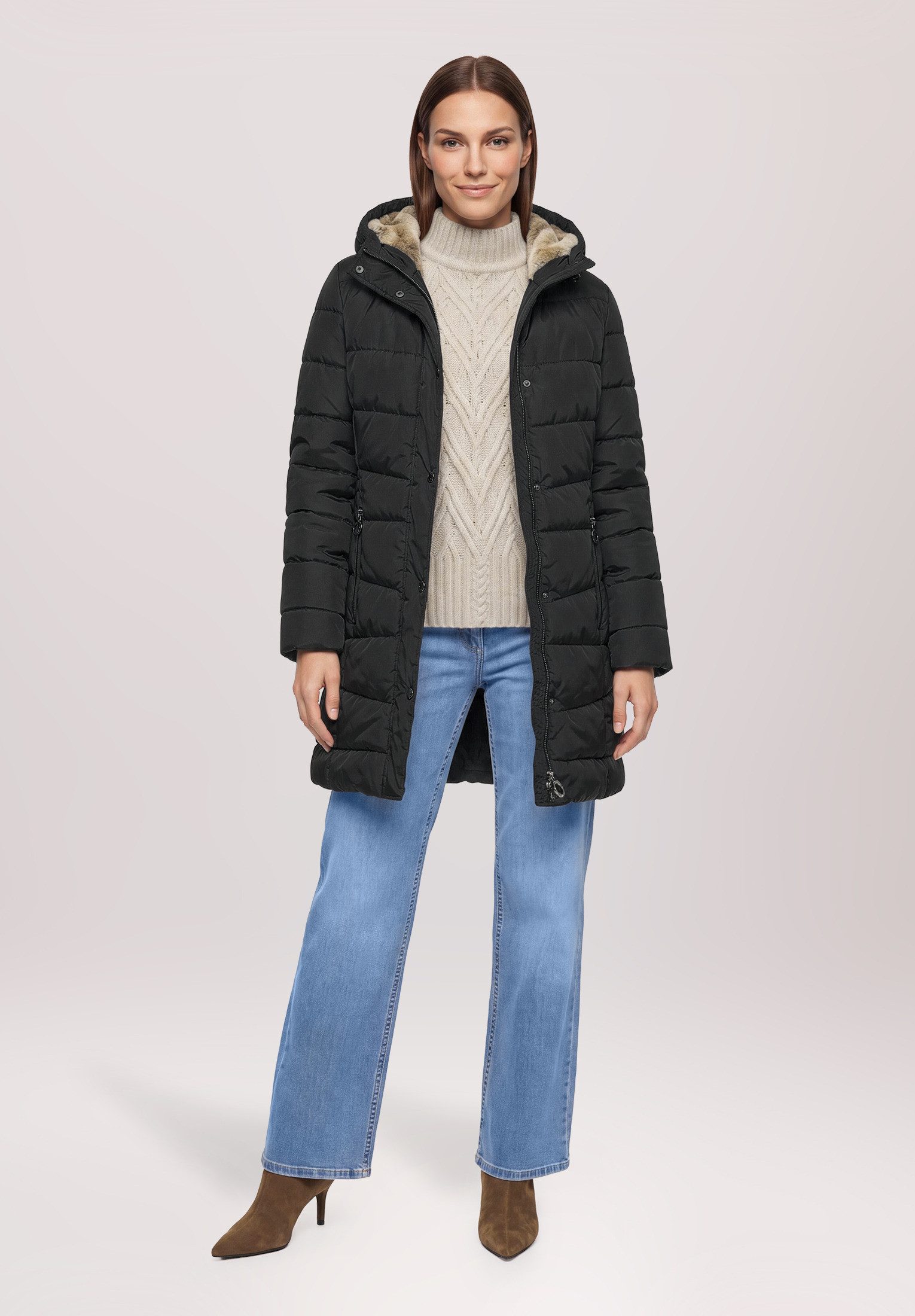 Betty Barclay Outdoorjacke Damen mit Kapuze