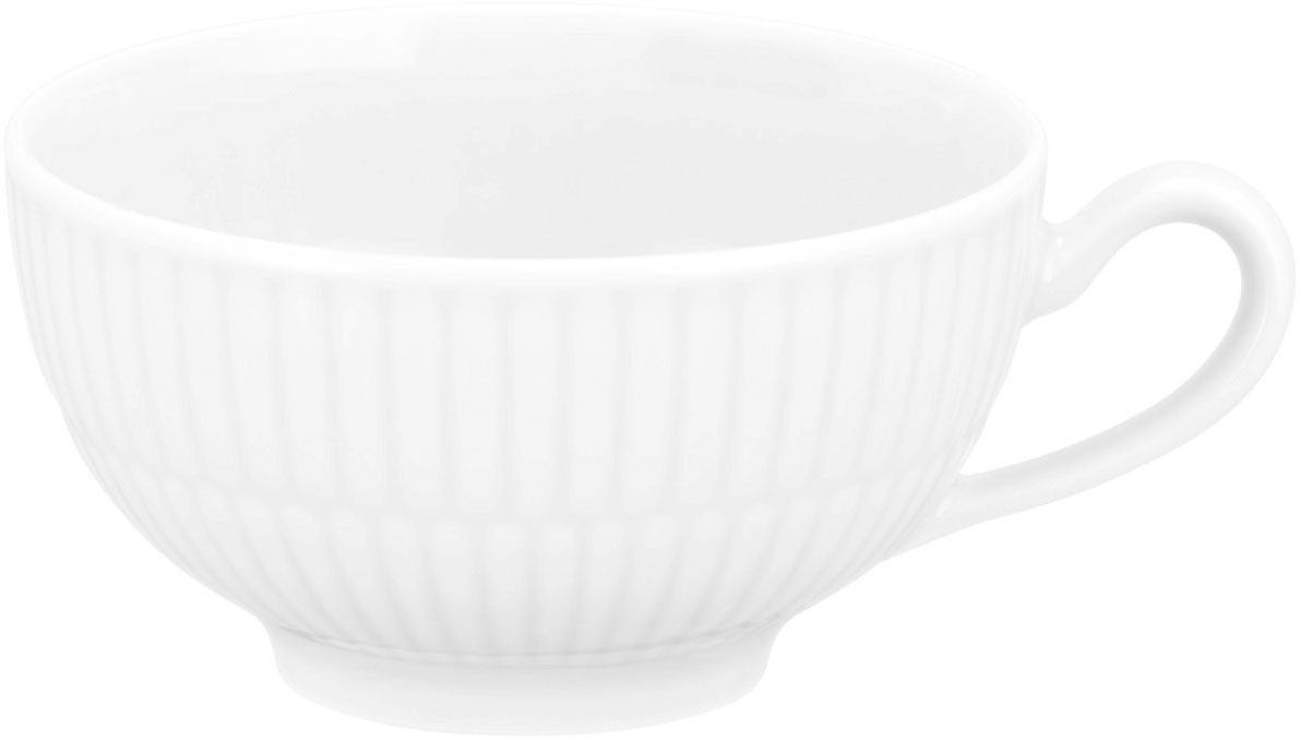 Seltmann Weiden Tasse Amina, 1-tlg., Porzellan, Teetasse aus Porzellan mit Relief
