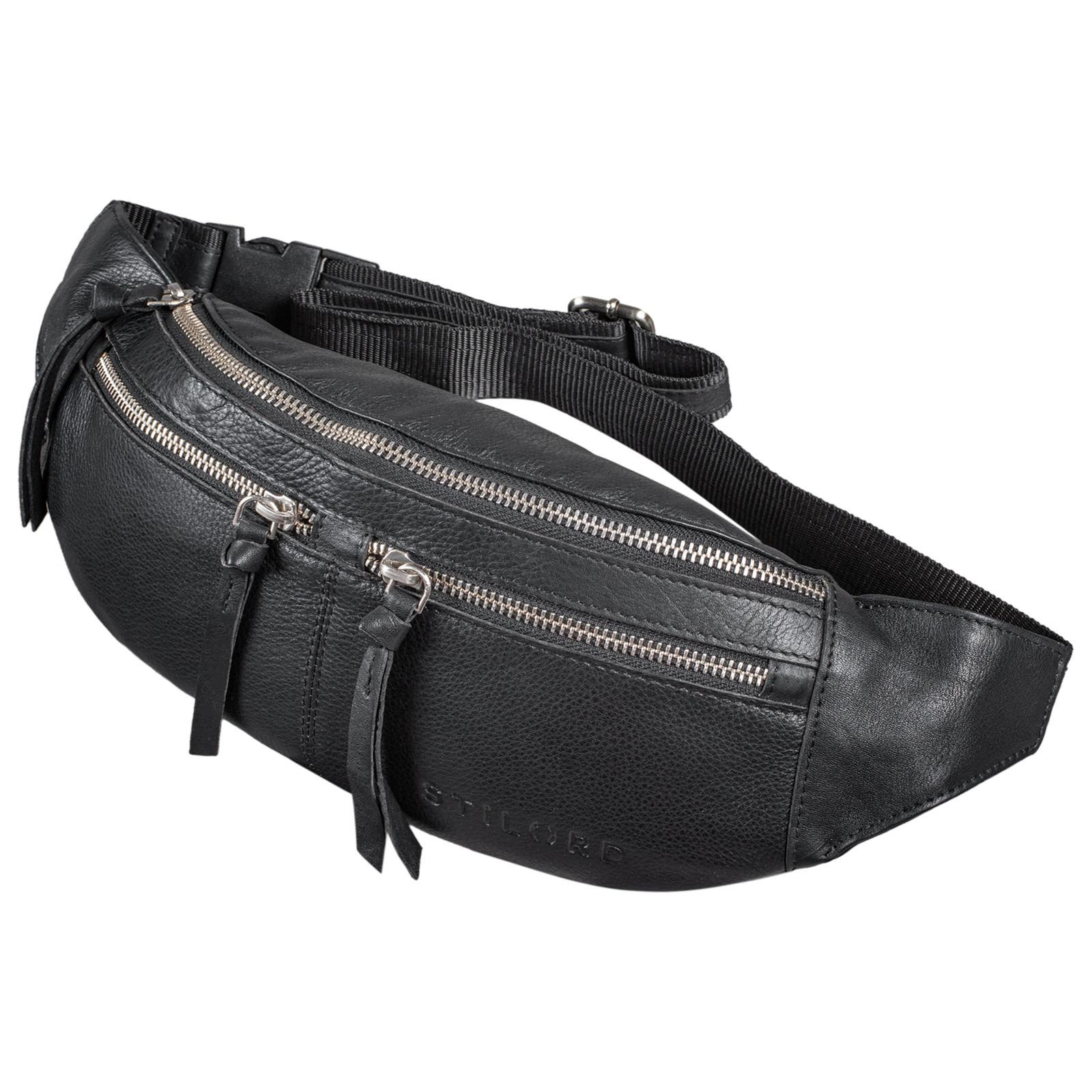 STILORD Bauchtasche "Casimir" Bauchtasche Leder stylisch