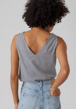 Vero Moda Shirttop auch mit V-Ausschnitt hinten