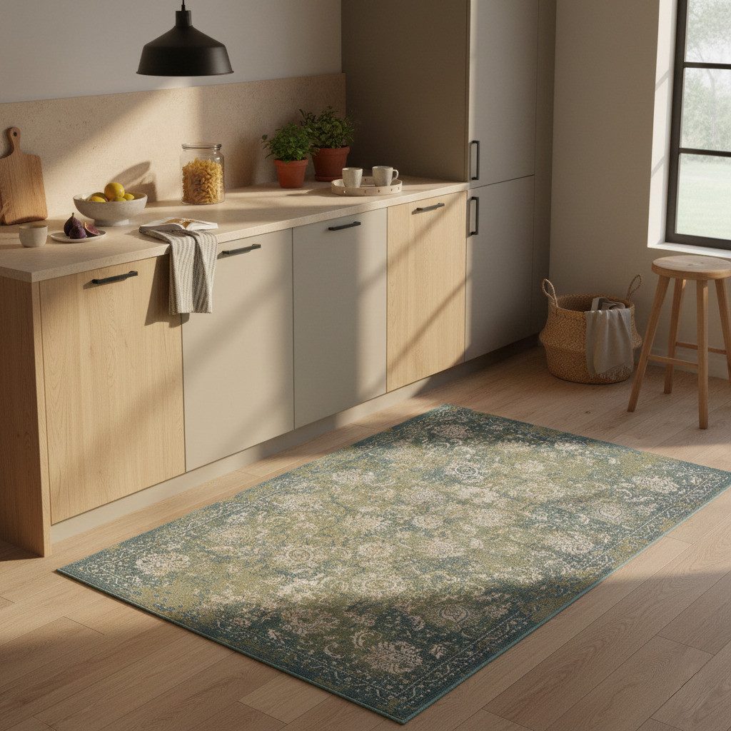 Pergamon Outdoorteppich Indoor Outdoor Teppich Lagos Vintage, Rechteckig, Höhe: 4 mm