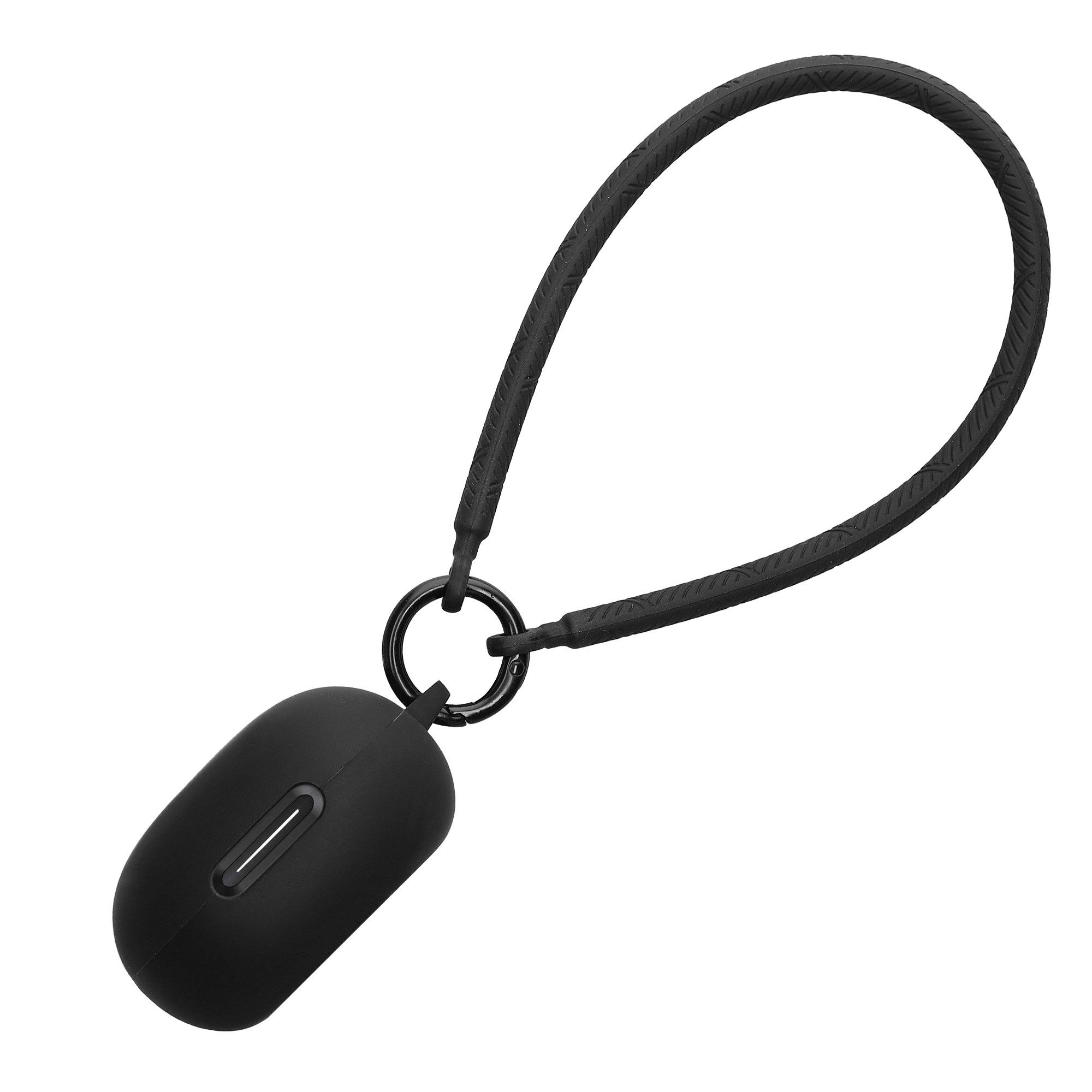 kwmobile Handytasche Hülle für Anker soundcore P40i Kopfhörer (1-tlg), Silikon Schutzhülle Etui Case Cover - mit Handschlaufe