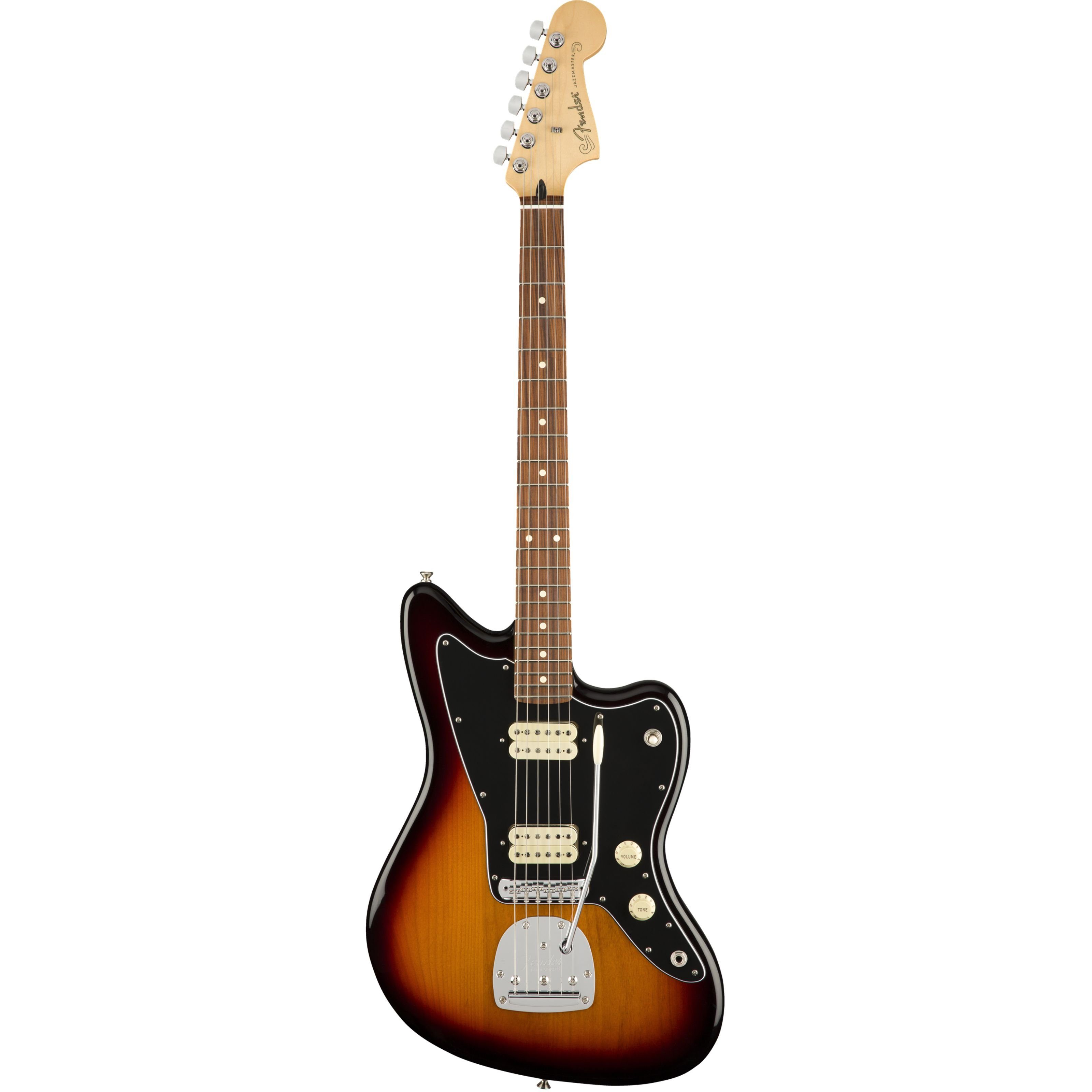 Fender Spielzeug-Musikinstrument, Player Jazzmaster PF 3-Color Sunburst - E-Gitarre