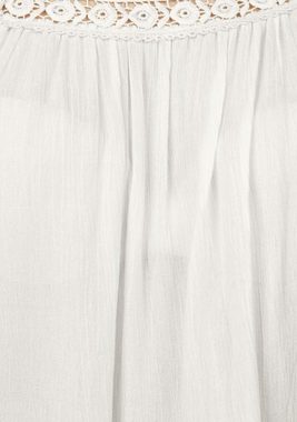 Aniston CASUAL Schlupfbluse mit Häkelspitze