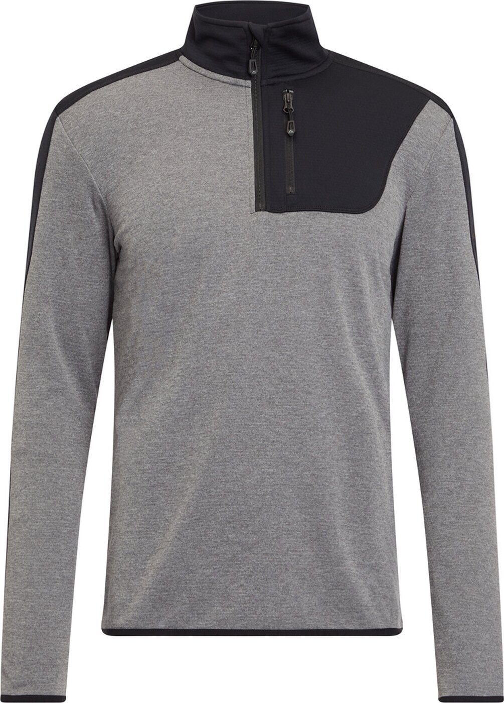 McKINLEY Fleecepullover He.-Shirt Blake ux 903 MELANGE/BLACK NIGHT